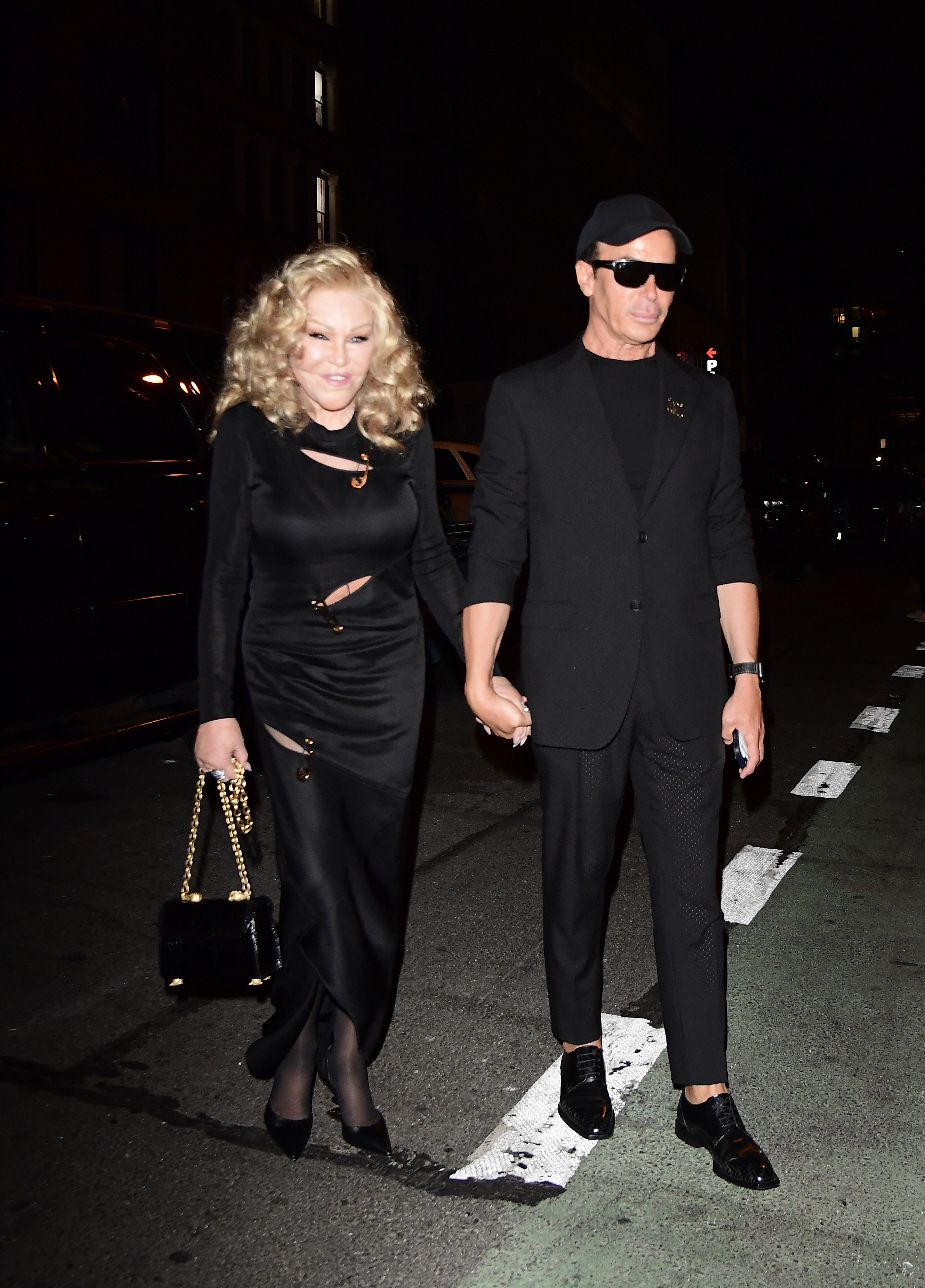 Lloyd Klein and Jocelyn Wildenstein attend the FENDI 25th Anniversary of the Baguette at Hammerstein Ballroom in New York City, on September 9, 2022. | Source: Getty Images