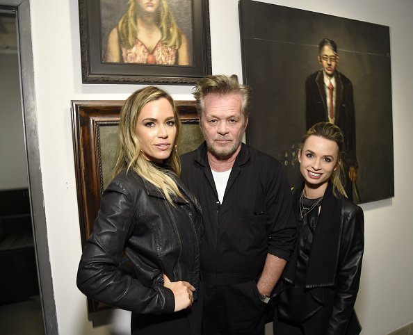 Teddi Jo Mellencamp, John Mellencamp and Justice Mellencamp at ACA Galleries on April 25, 2018 in New York City | Photo: Getty Images