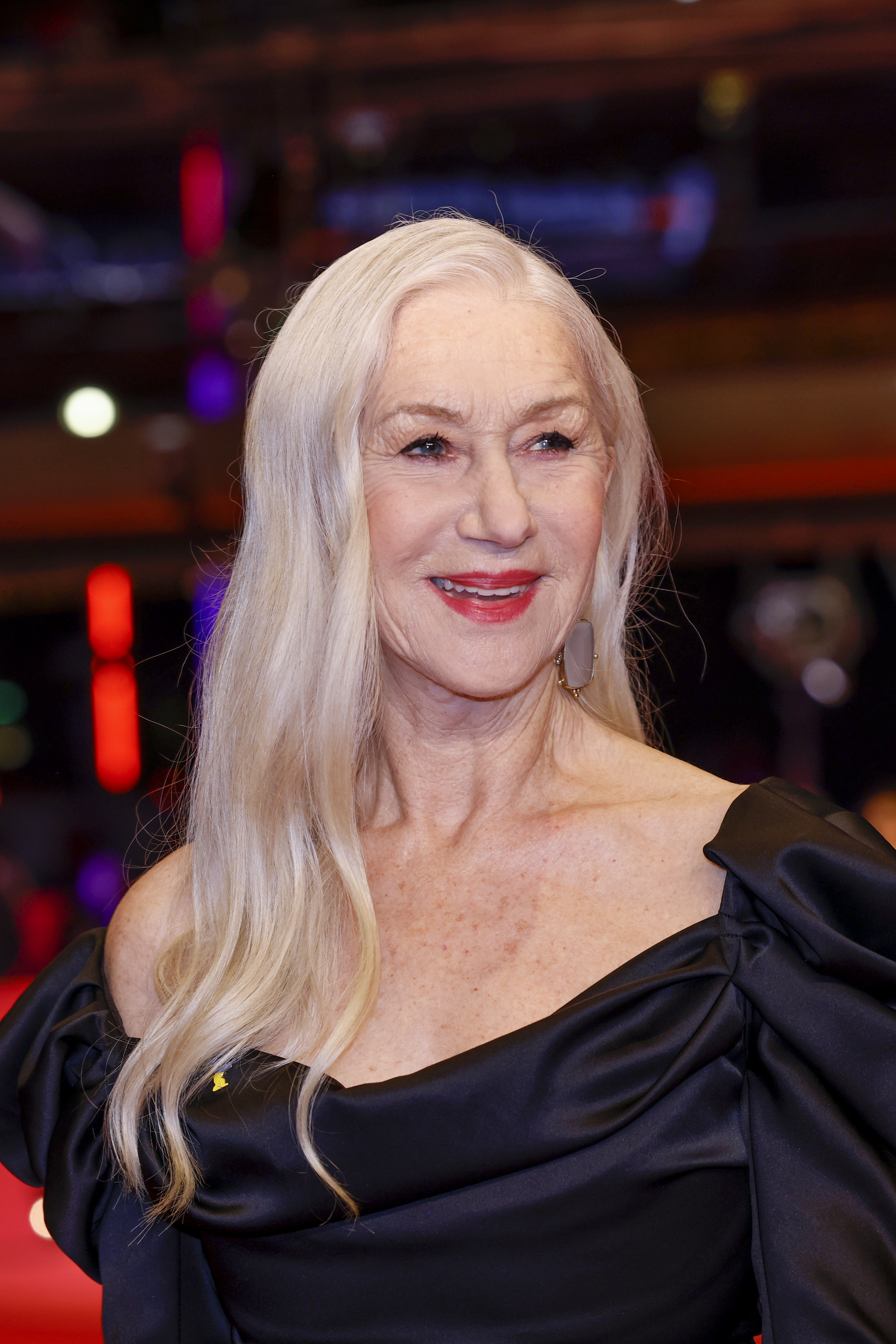 US actress Helen Mirren at the "Golda" premiere and European Shooting Stars 2023 red carpet during the 73rd Berlinale International Film Festival Berlin at Berlinale Palast on February 20, 2023 in Berlin, Germany.  | Source: Getty Images