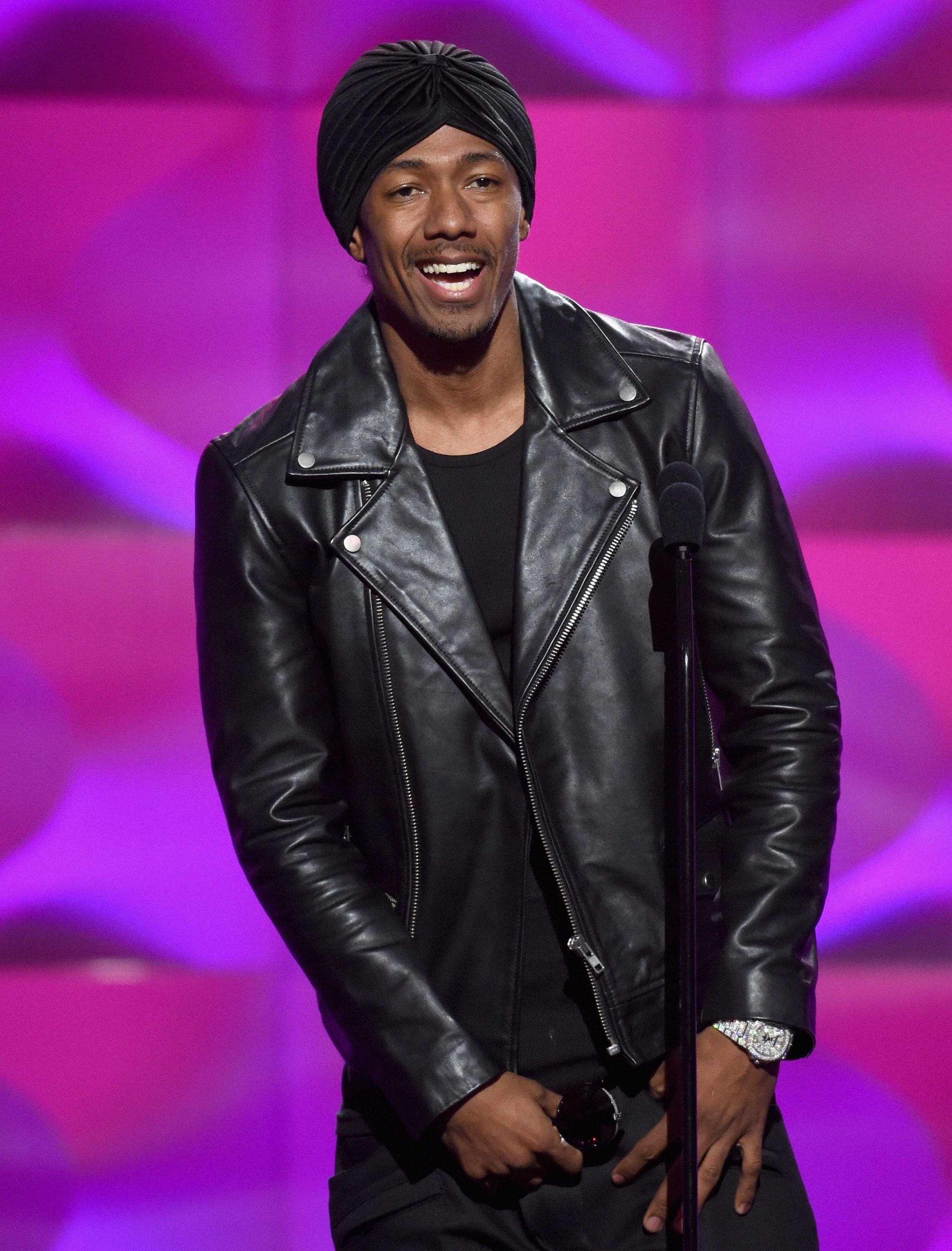 Nick Cannon spoke onstage at Billboard Women In Music 2017 at The Ray Dolby Ballroom at Hollywood & Highland Center on November 30, 2017 | Photo: Getty Images