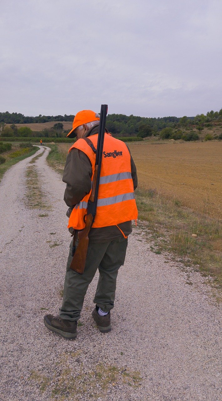 Un chasseur portant son fusil. | Photo : Pixabay