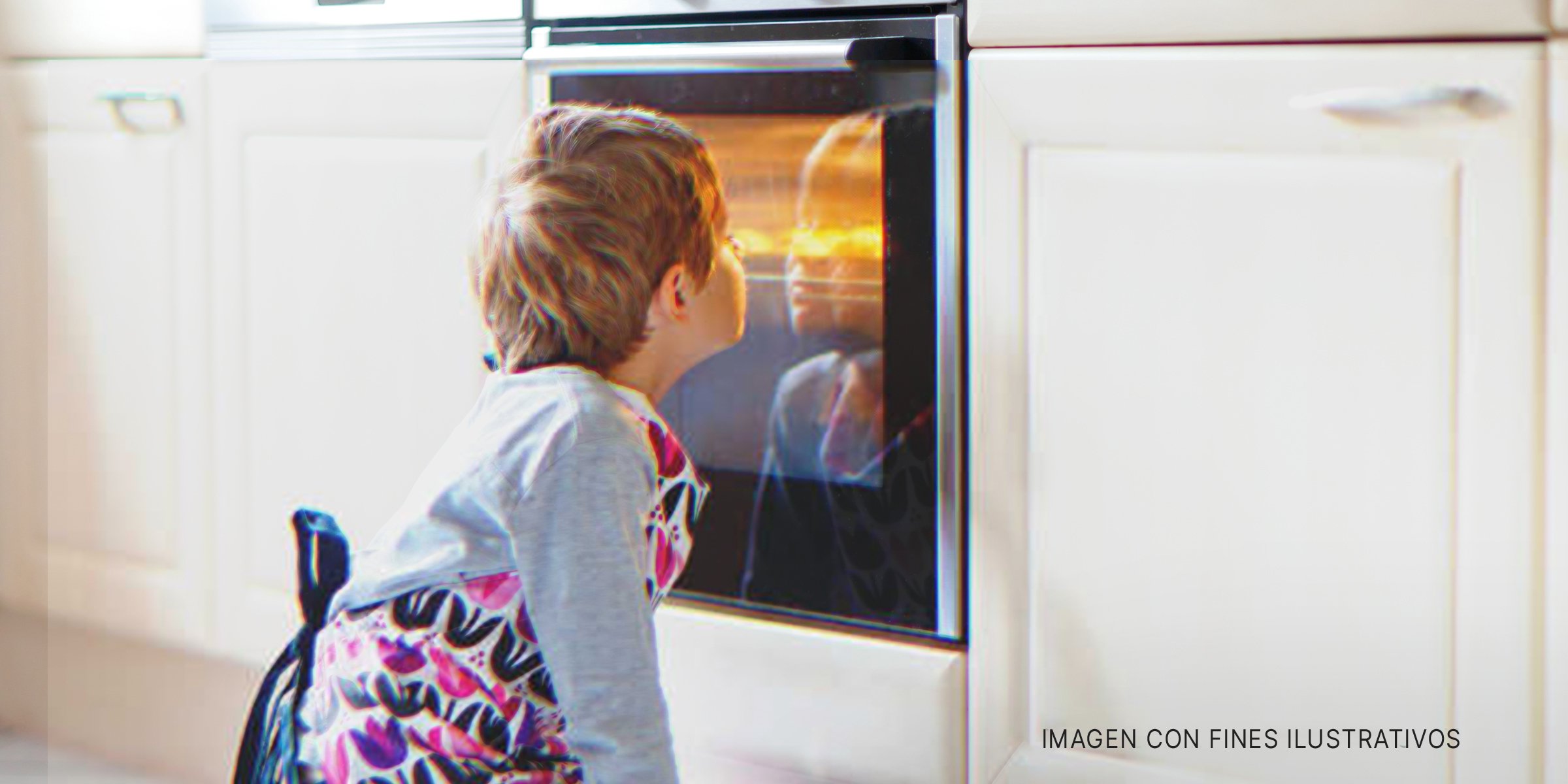Niño mirando un horno | Foto: Getty Images | Shutterstock