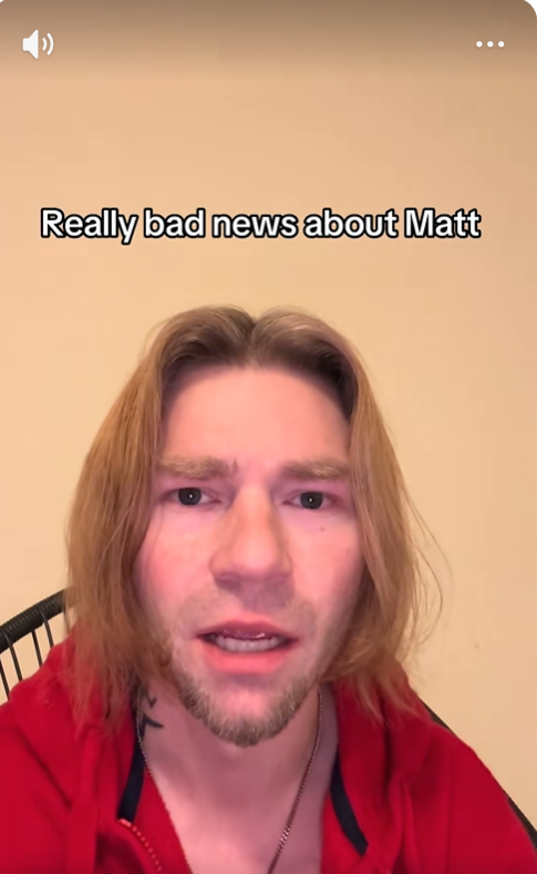 Bear Brown addresses fans in an emotional TikTok video after receiving reports about his brother, Matt Brown. | Source: TikTok/bearthekingofextreme