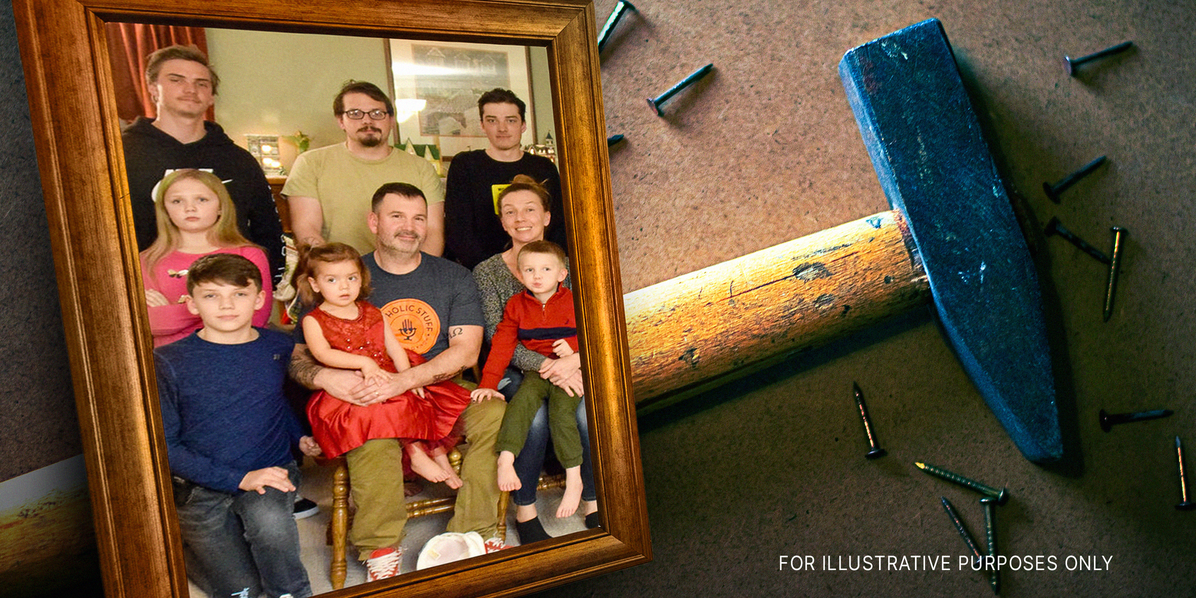 A framed family photograph | Source: Flickr
