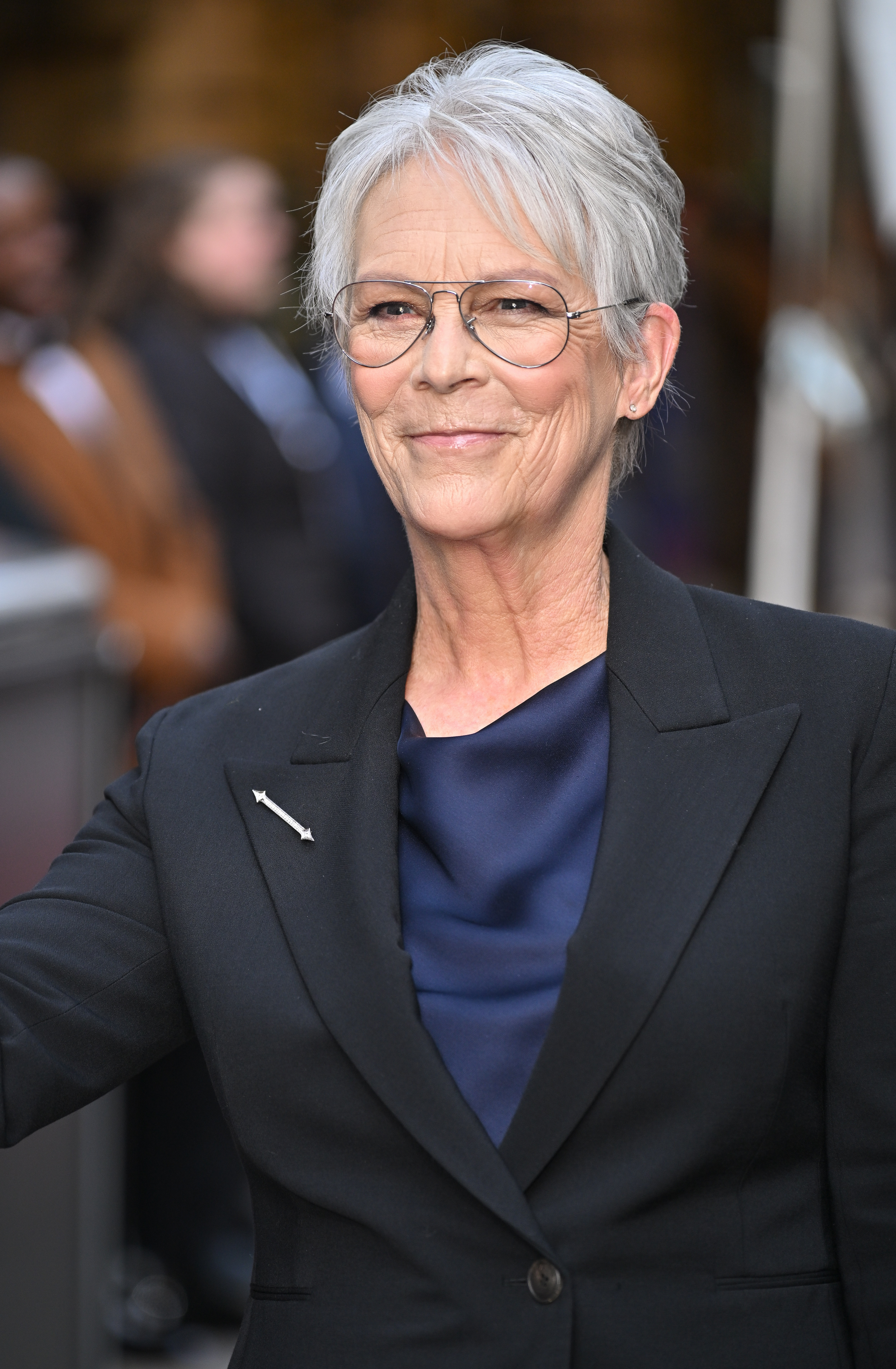 Jamie Lee Curtis at the opening of "Othello" on Broadway on March 23, 2025, in New York. | Source: Getty Images