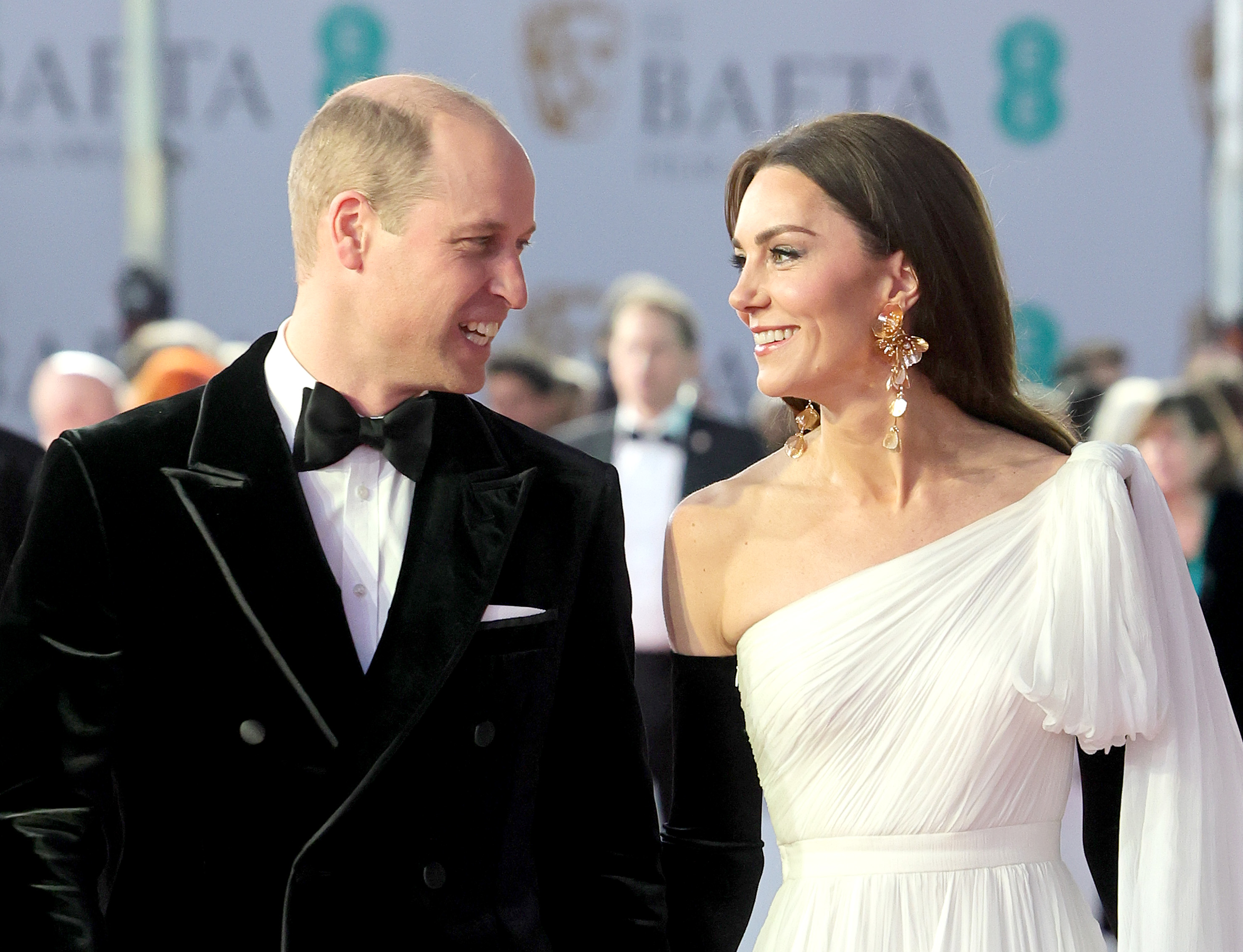 Prince William, Prince of Wales and Catherine, Princess of Wales, attend the EE BAFTA Film Awards at The Royal Festival Hall in London, England, on February 19, 2023. | Source: Getty Images
