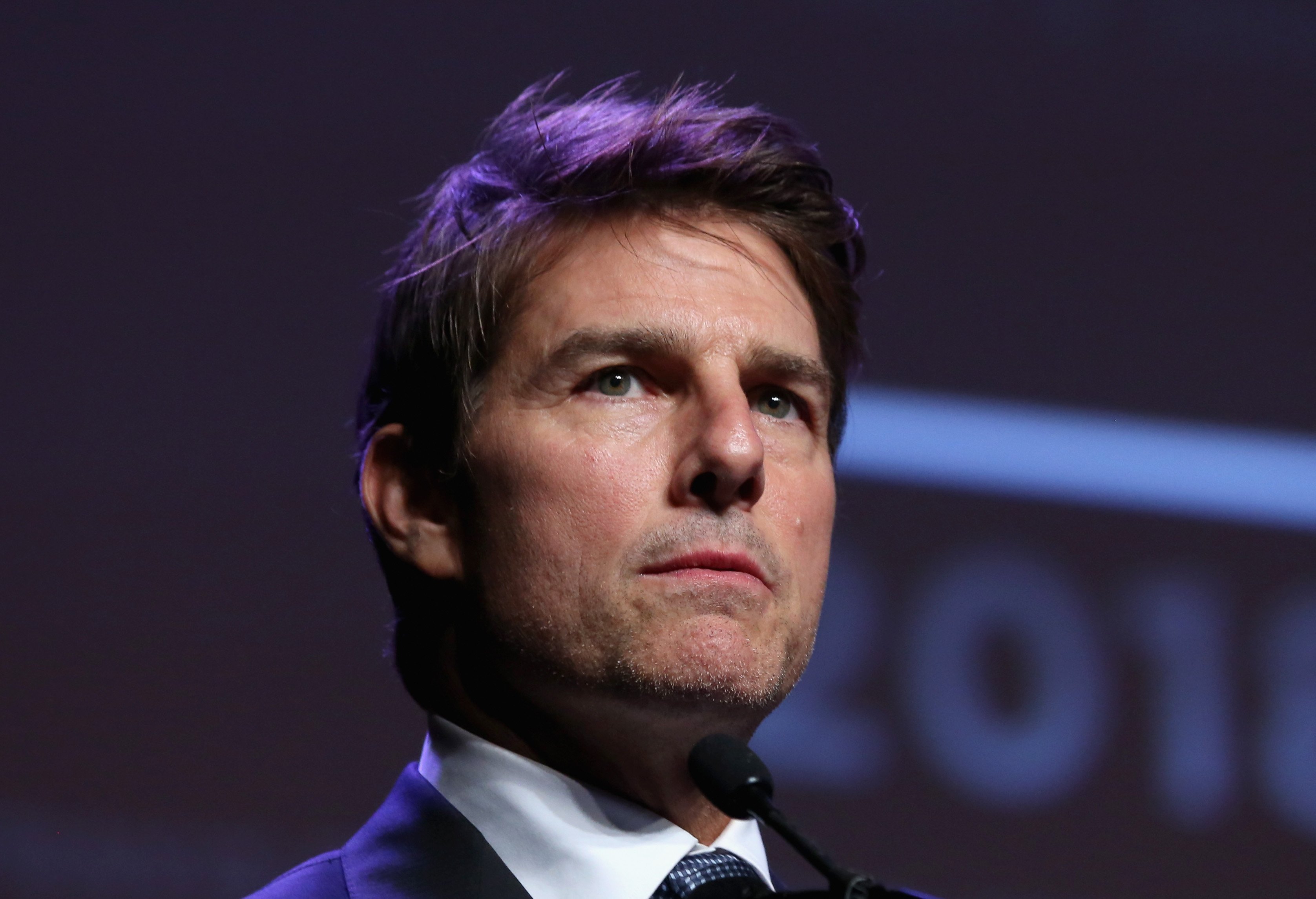 Tom Cruise speaks during the 2018 Will Rogers Pioneer of the Year Dinner Honoring Him, on April 25, 2018 in Las Vegas, Nevada. | Photo: GettyImages