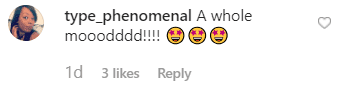 Screenshot from the comments on Instagram. | Source: Instagram.com/KaaviaJames
