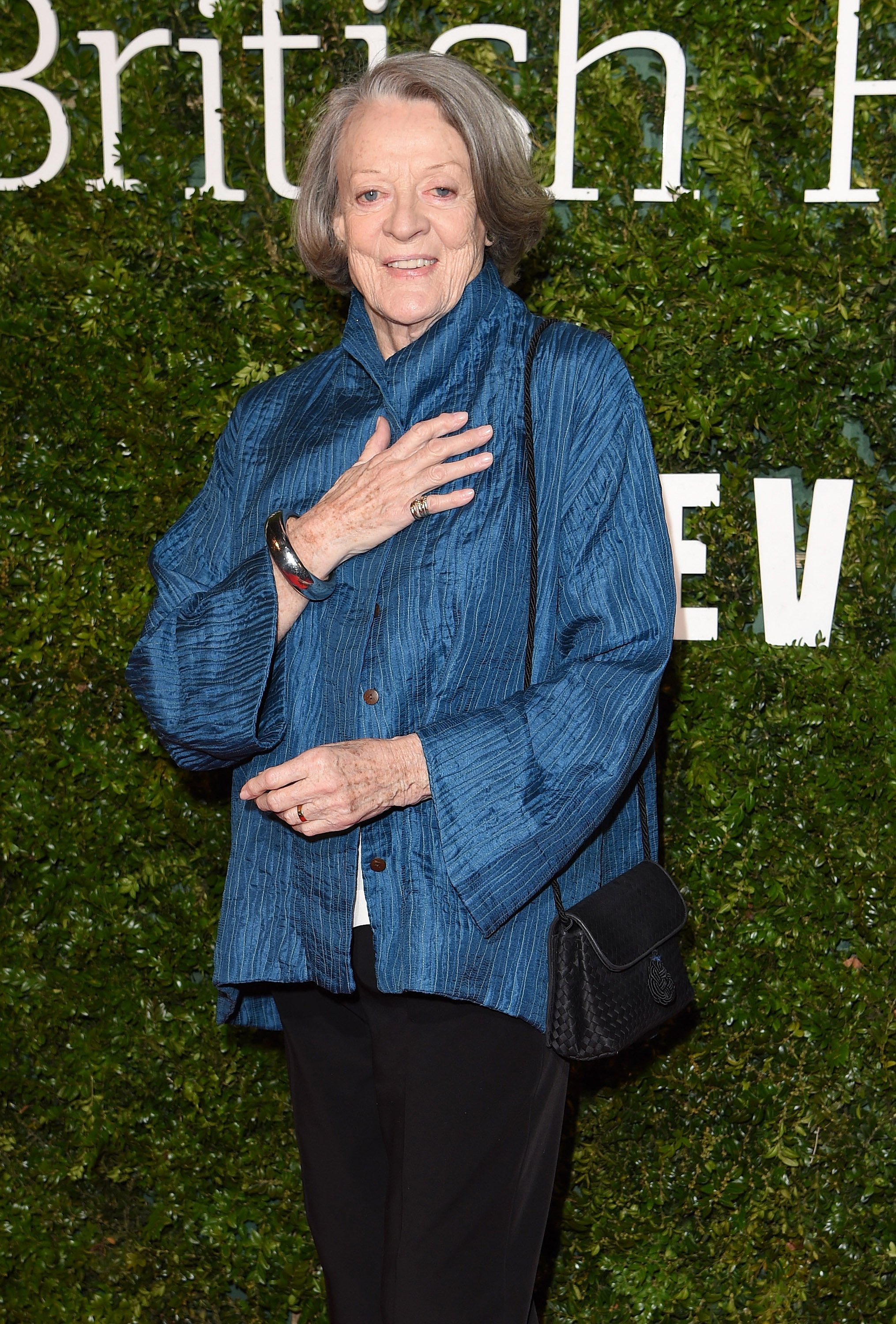Dame Maggie Smith attends the London Evening Standard British Film Awards on February 7, 2016 | Source: Getty Images