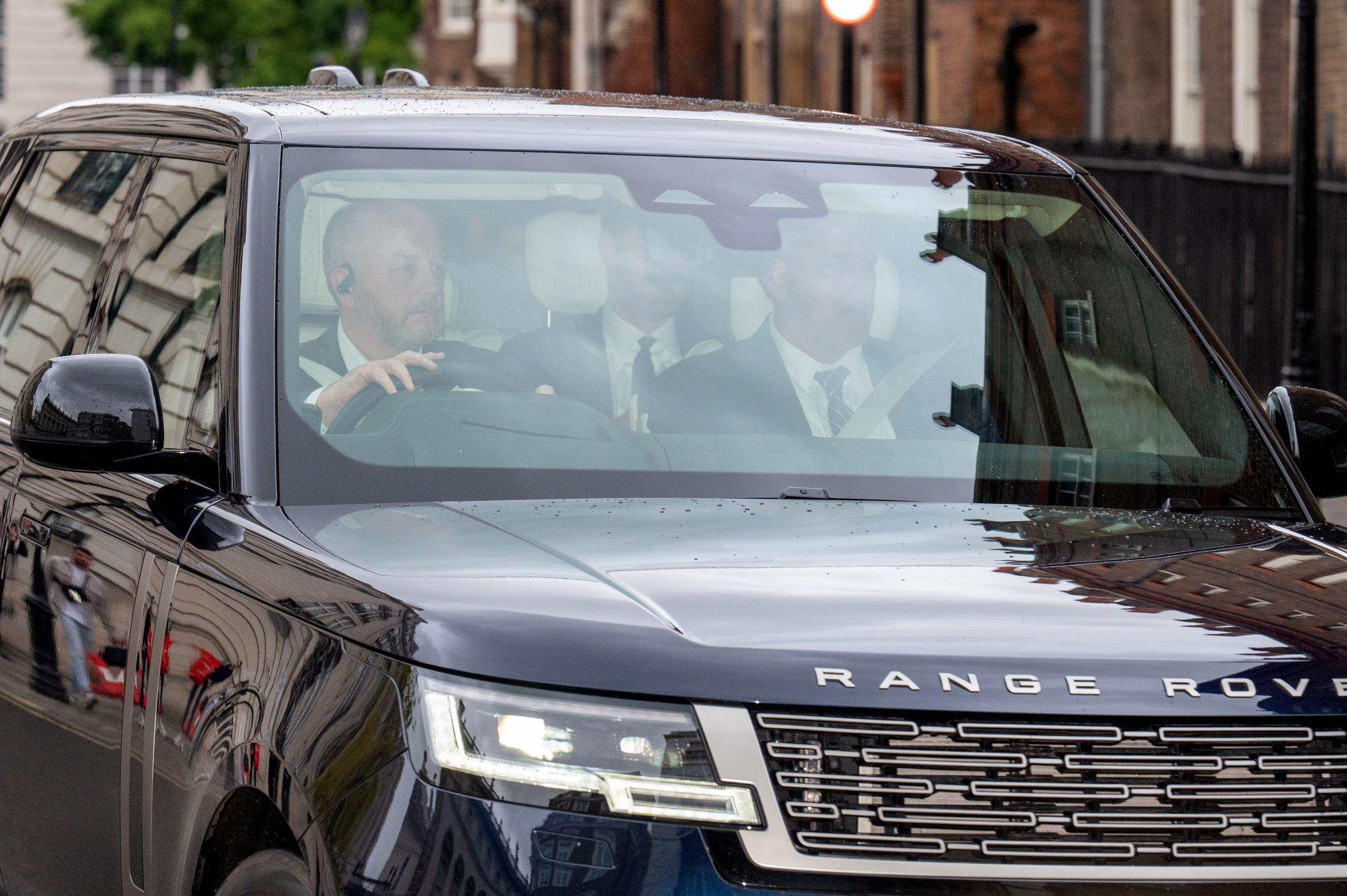 Prince Harry arrives at Clarence House on September 10, 2025 in London, England | Source: Getty Images
