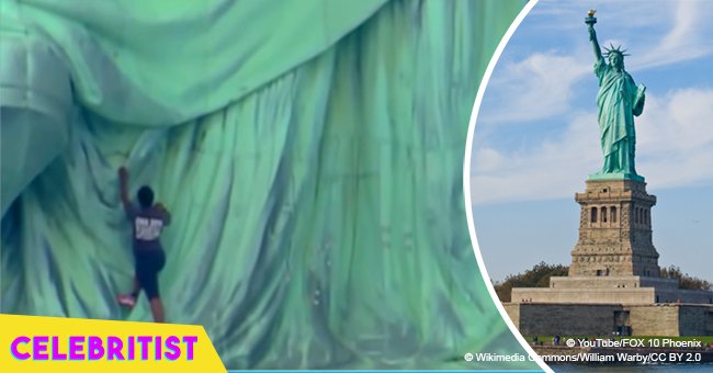 Woman who climbed Statue of Liberty pleads not guilty to trespassing for 'dangerous stunt'