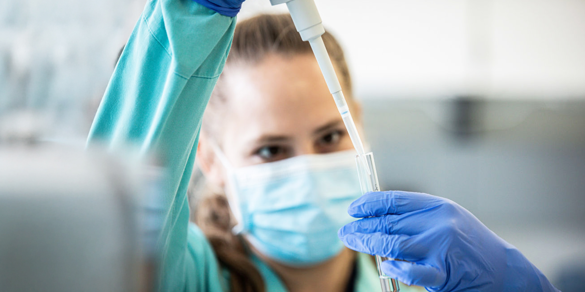 A lab worker. | Source: Getty Images