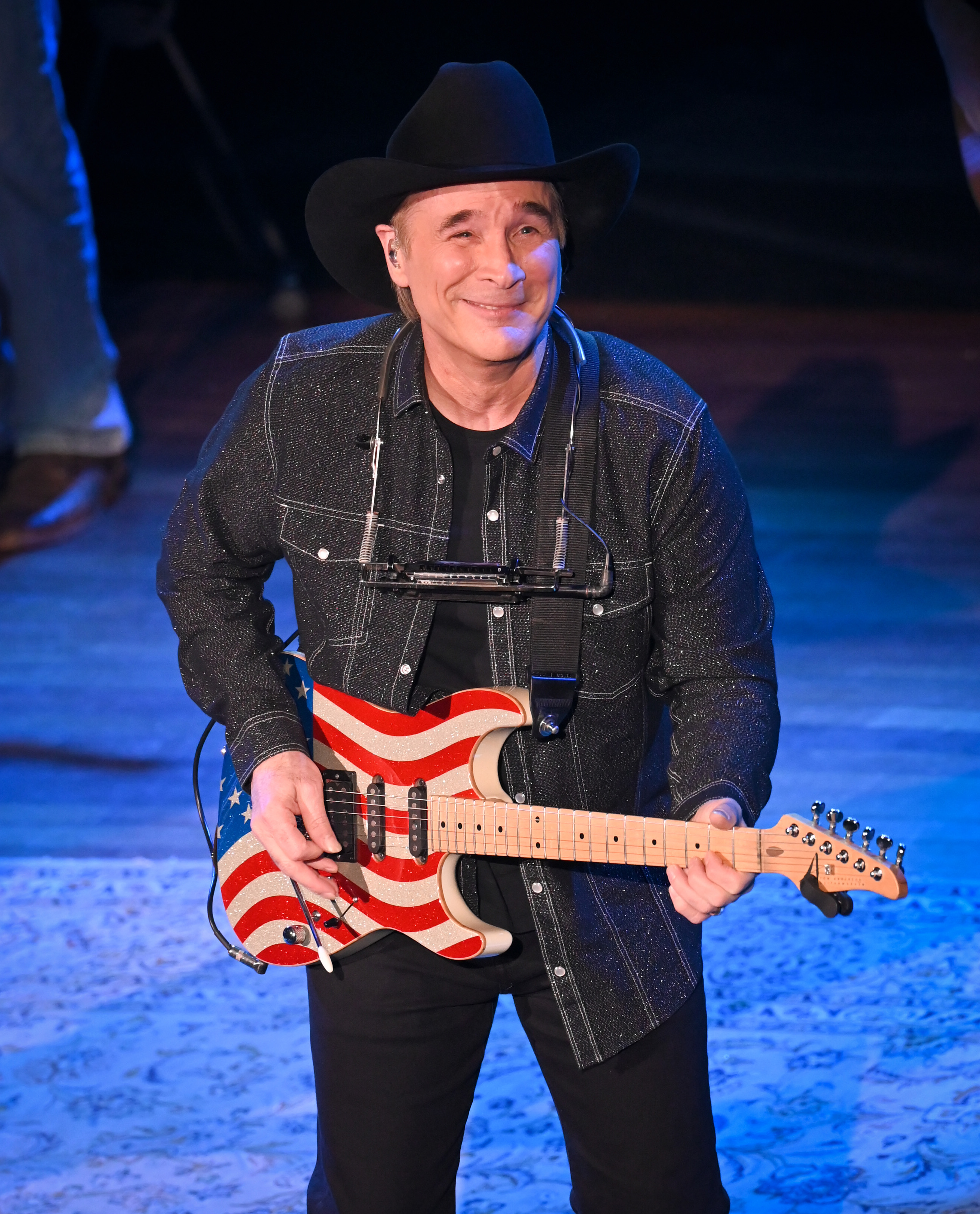 Clint Black performing at the Ryman Auditorium on December 02, 2020 in Nashville, Tennessee | Source: Getty Images