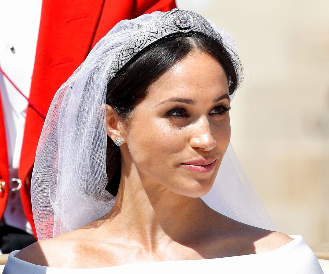 Meghan Markle on her wedding day. | Source: Getty Images