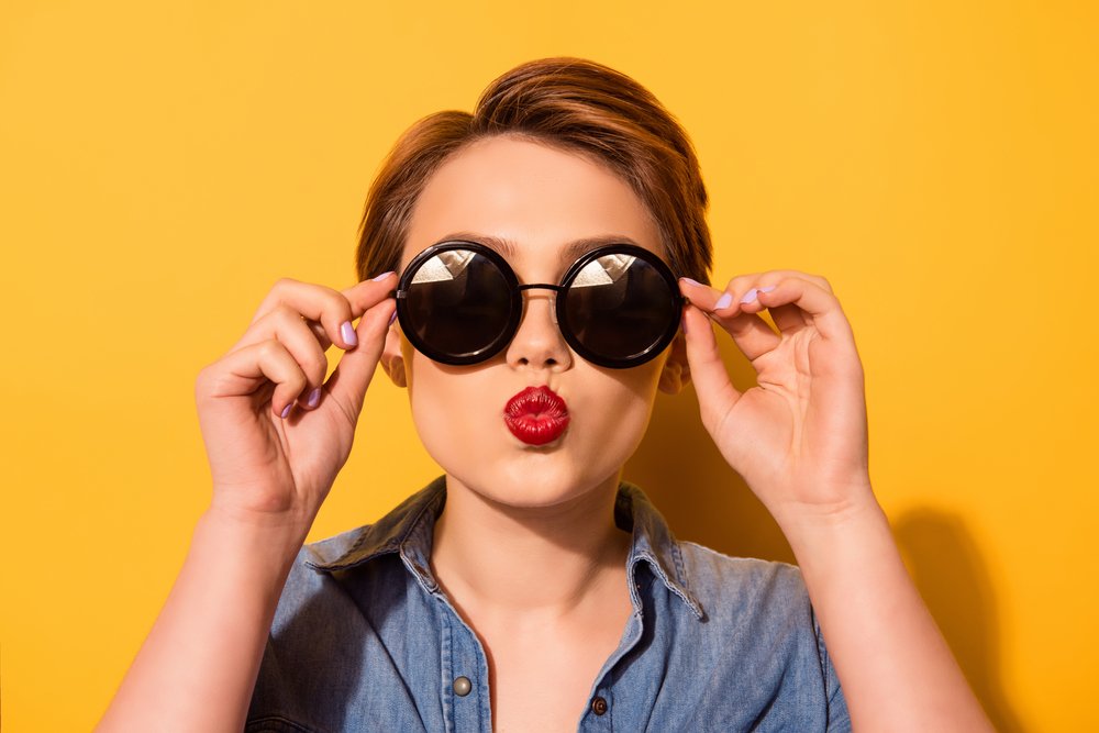 Un visage rond / Source : Shutterstock