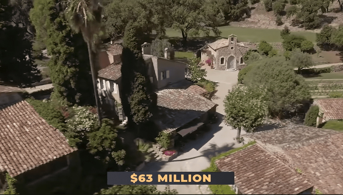 La costosa aldea de Johnny Depp en Francia | Foto: Youtube.com/The Richest