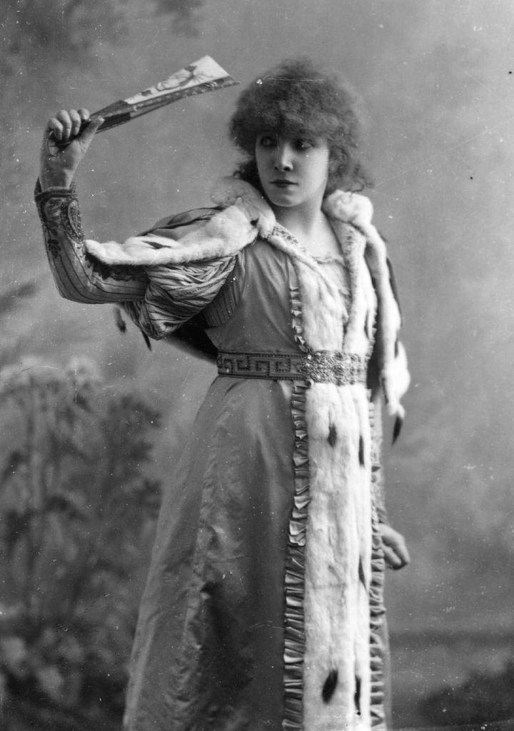 La tragédienne Sarah Bernhard | photo : Getty Images