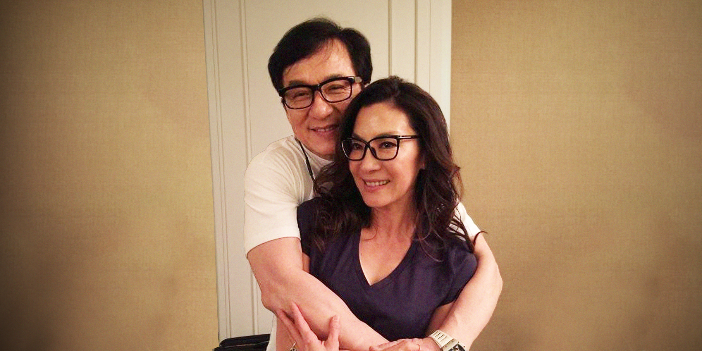 Jackie Chan and Joan Lin | Source: Facebook.com/jackie