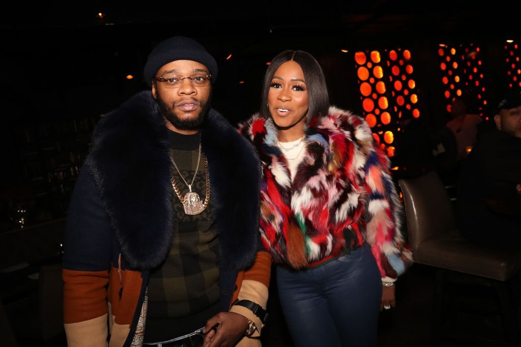 Papoose (L) and Remy Ma attend the Suss-One Dinner And A Movie at iPic Theater | Photo: Getty Images