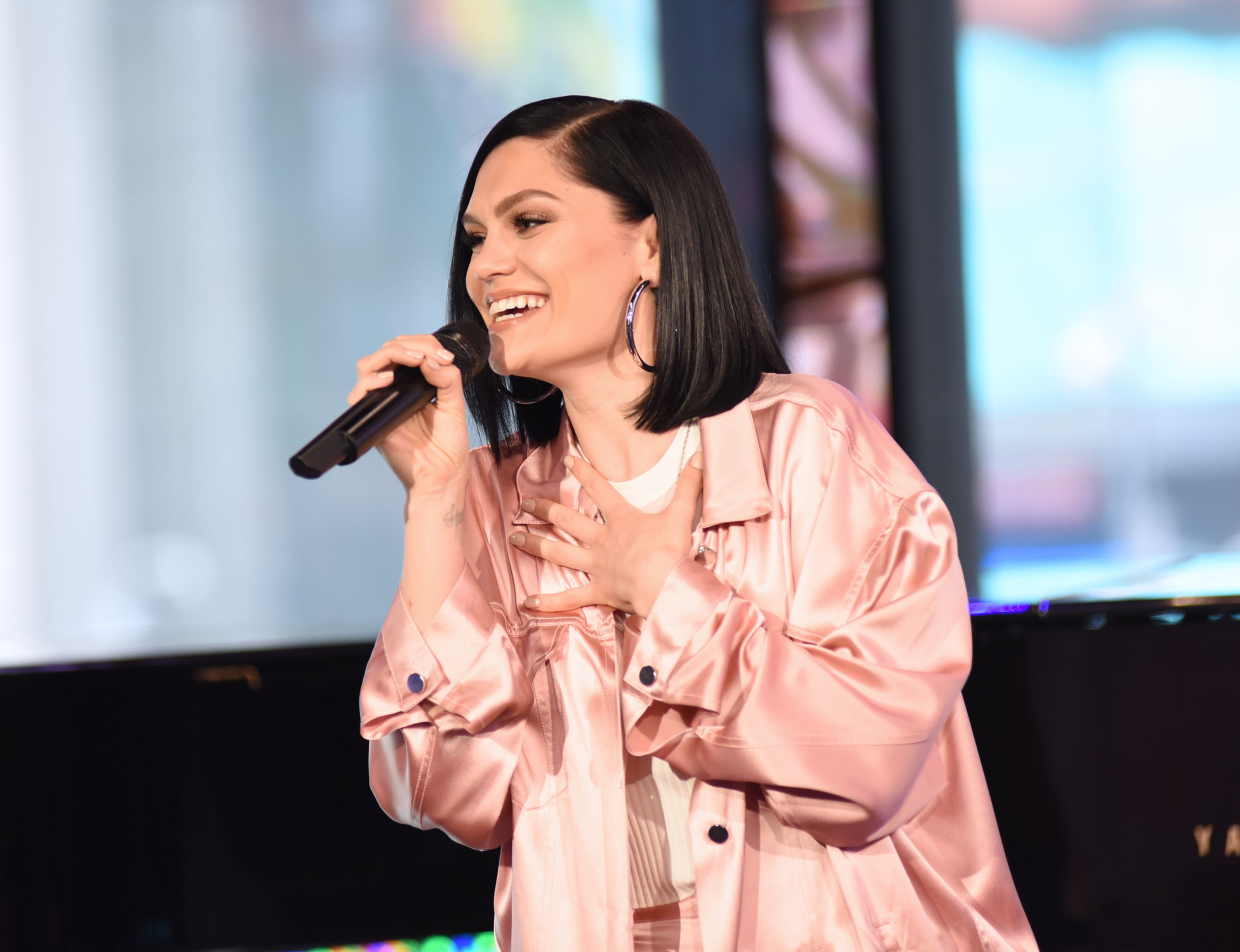 Jessie J performs live on "Good Morning America," on Tuesday, April 29, 2018 | Photo: Getty Images