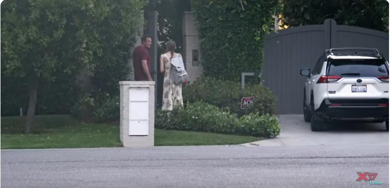 Ben and Violet Affleck in Los Angeles, from a YouTube video dated, July 22, 2024 | Source: Youtube/@x17online