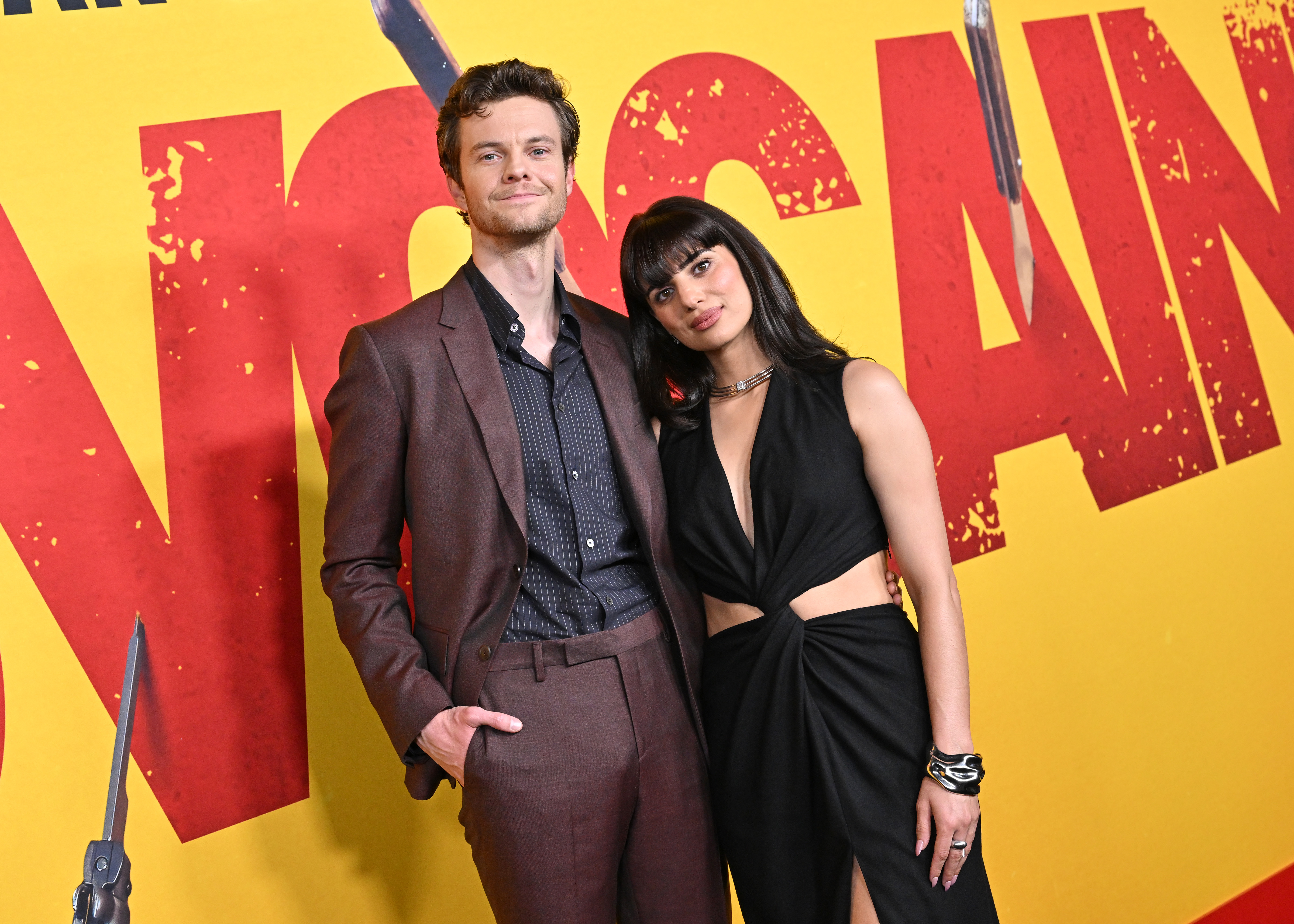 Jack Quaid and Claudia Doumit. | Source: Getty Images