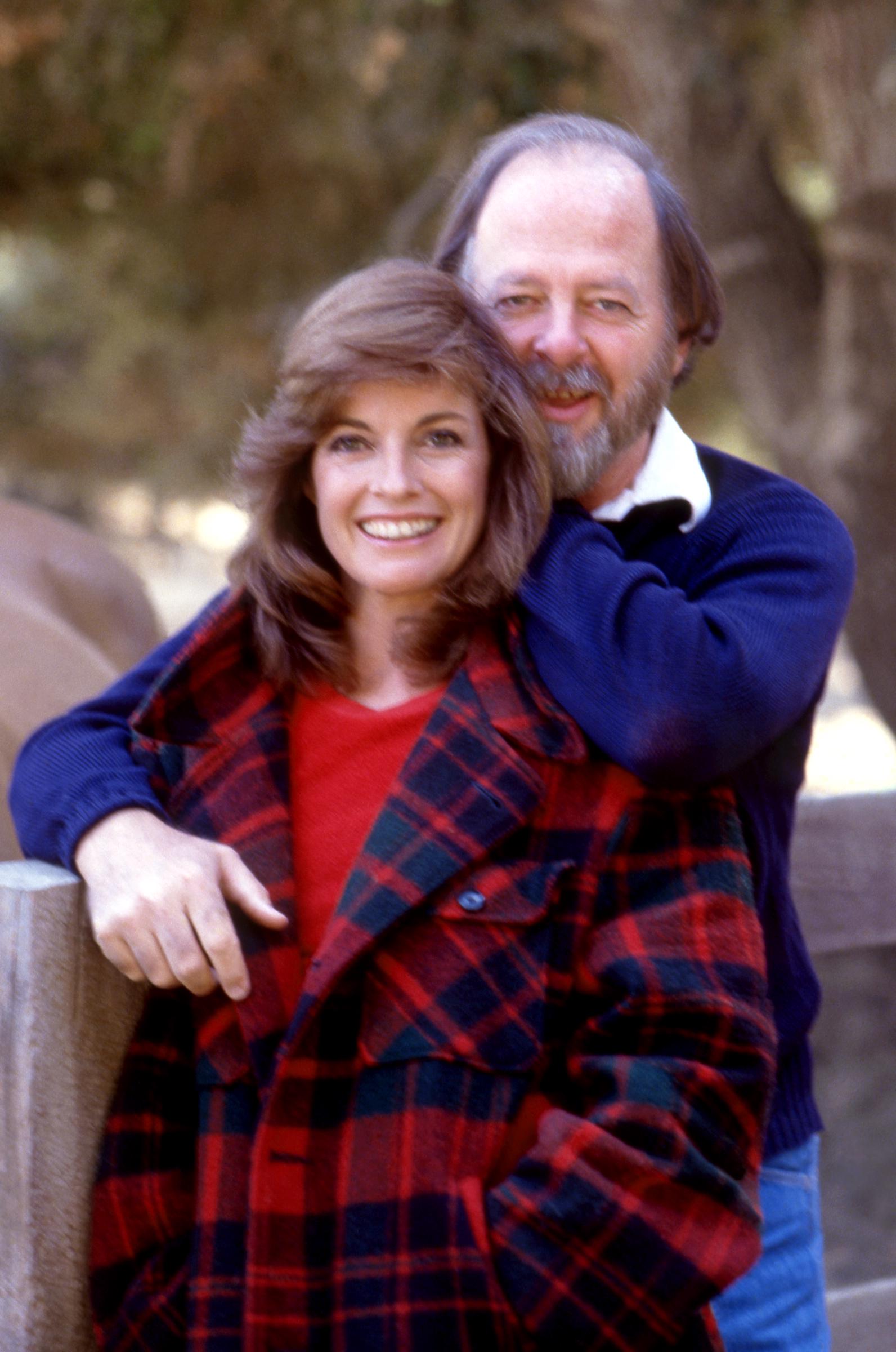 The actress and Ed Thrasher pose for a portrait on January 1, 1984, in Los Angeles, California. | Source: Getty Images