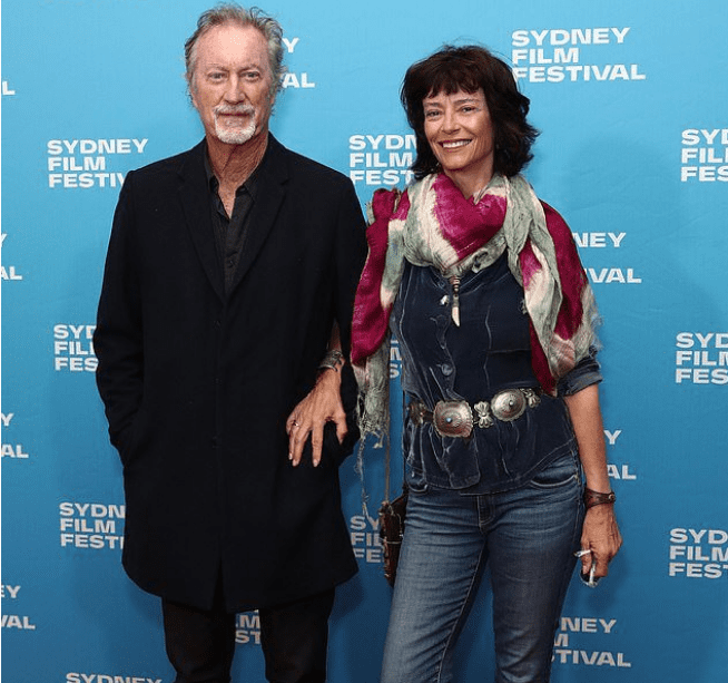 Actor Bryan Brown with Rachel Ward at Sydney Town Hall on May 08, 2019 in Sydney, Australia. | Source: Getty Images