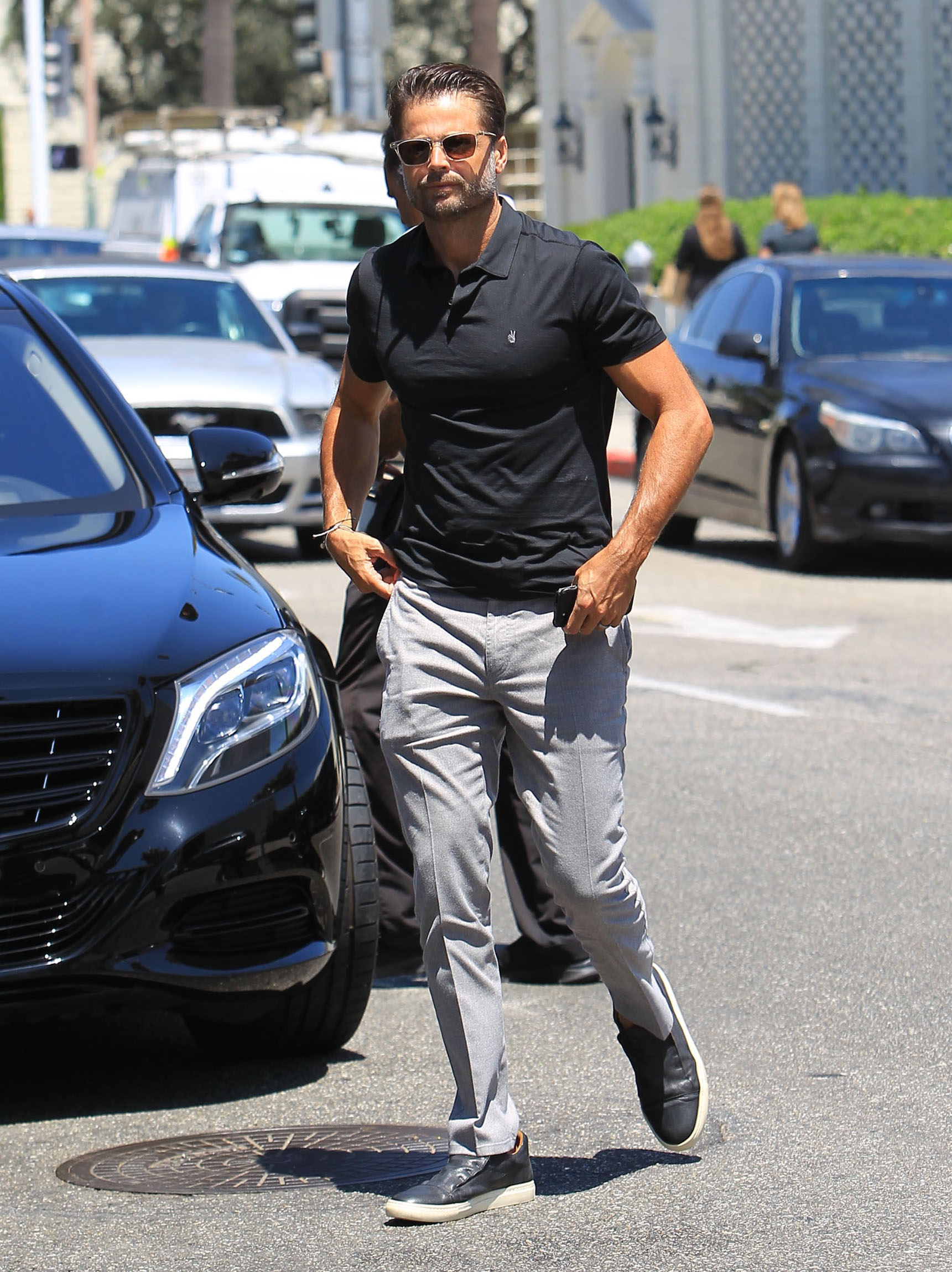 David Charvet spotted on July 26, 2017, in Los Angeles, California. | Source: Getty Images