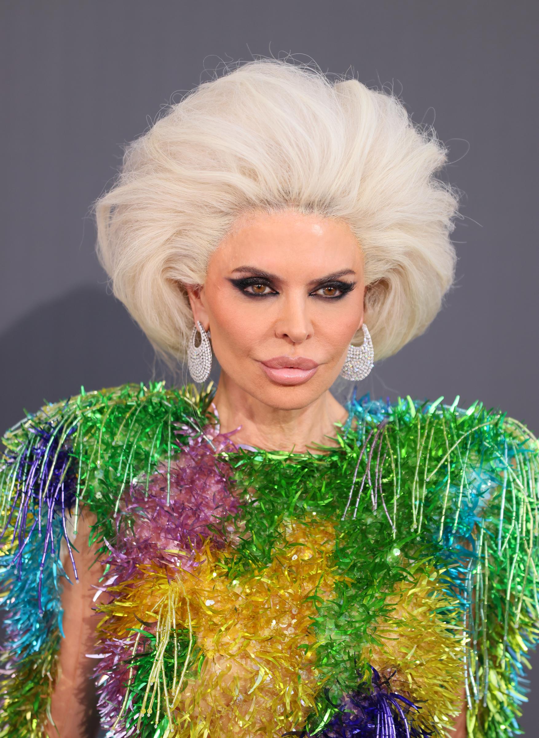 Lisa Rinna attends the amfAR Gala Cannes 2026 presented by Chopard at Hotel du Cap-Eden-Roc on May 21, 2026 in Cap d'Antibes, France | Source: Getty Images