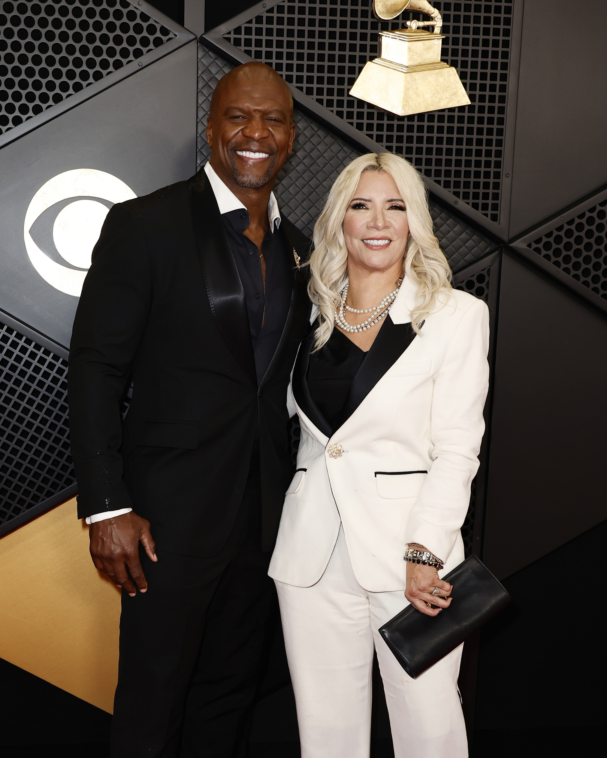 Terry and Rebecca Crews attend the 66th GRAMMY Awards at Crypto.com Arena on February 4, 2024 in Los Angeles, California | Source: Getty Images