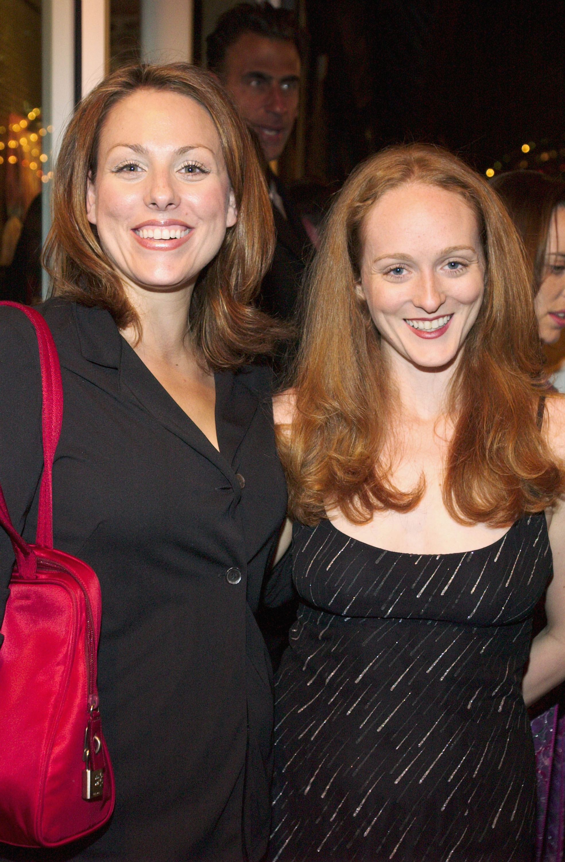 Joanna and Antonia Bennett at the launch party for David Adler's documentary "MAFIA NEW YORK" on September 12, 2002, in New York City. | Source: Getty Images