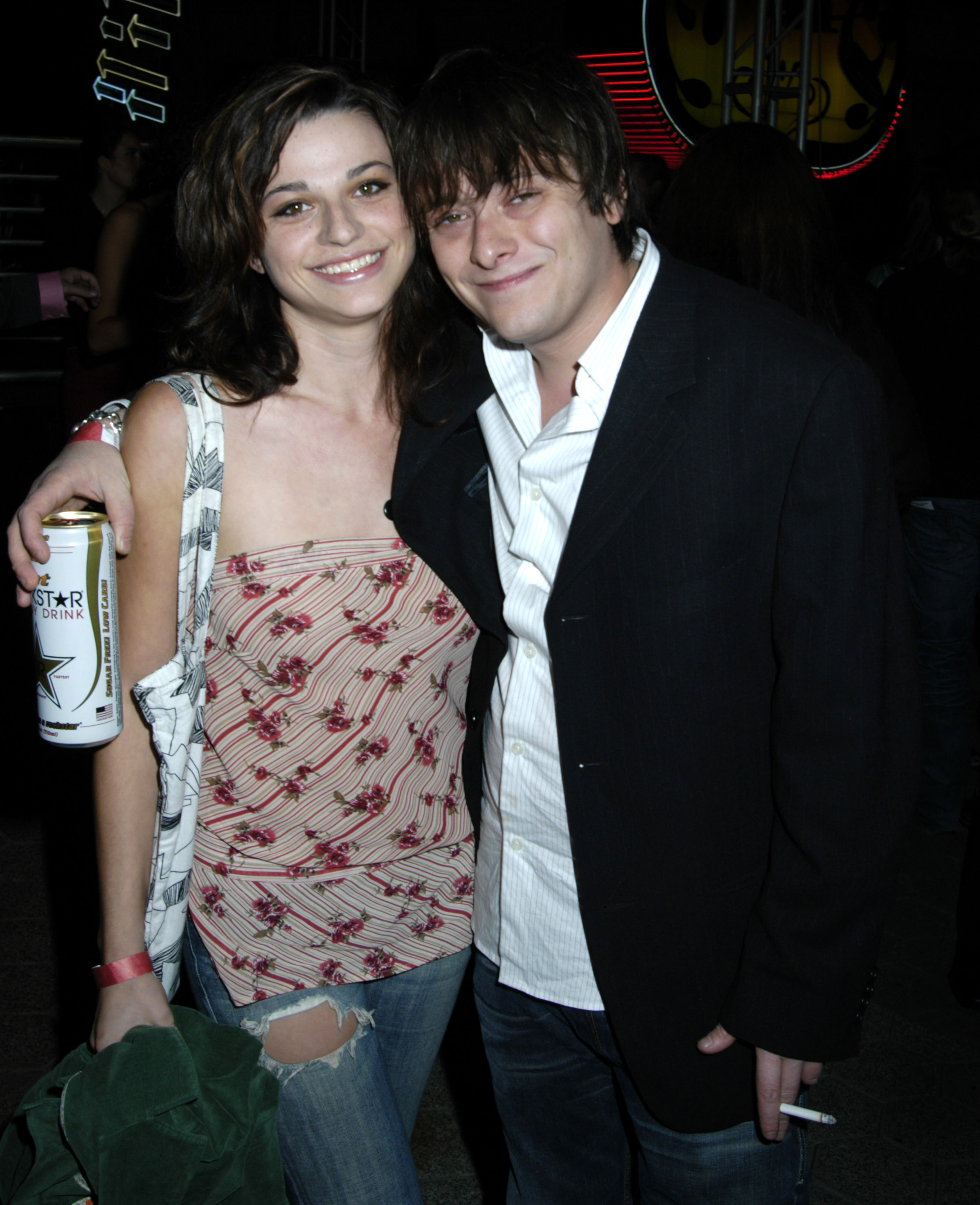 Rachel Bella and Edward Furlong at the "Cruel World" premiere at ScreamFest on October 14, 2005 | Source: Getty Images