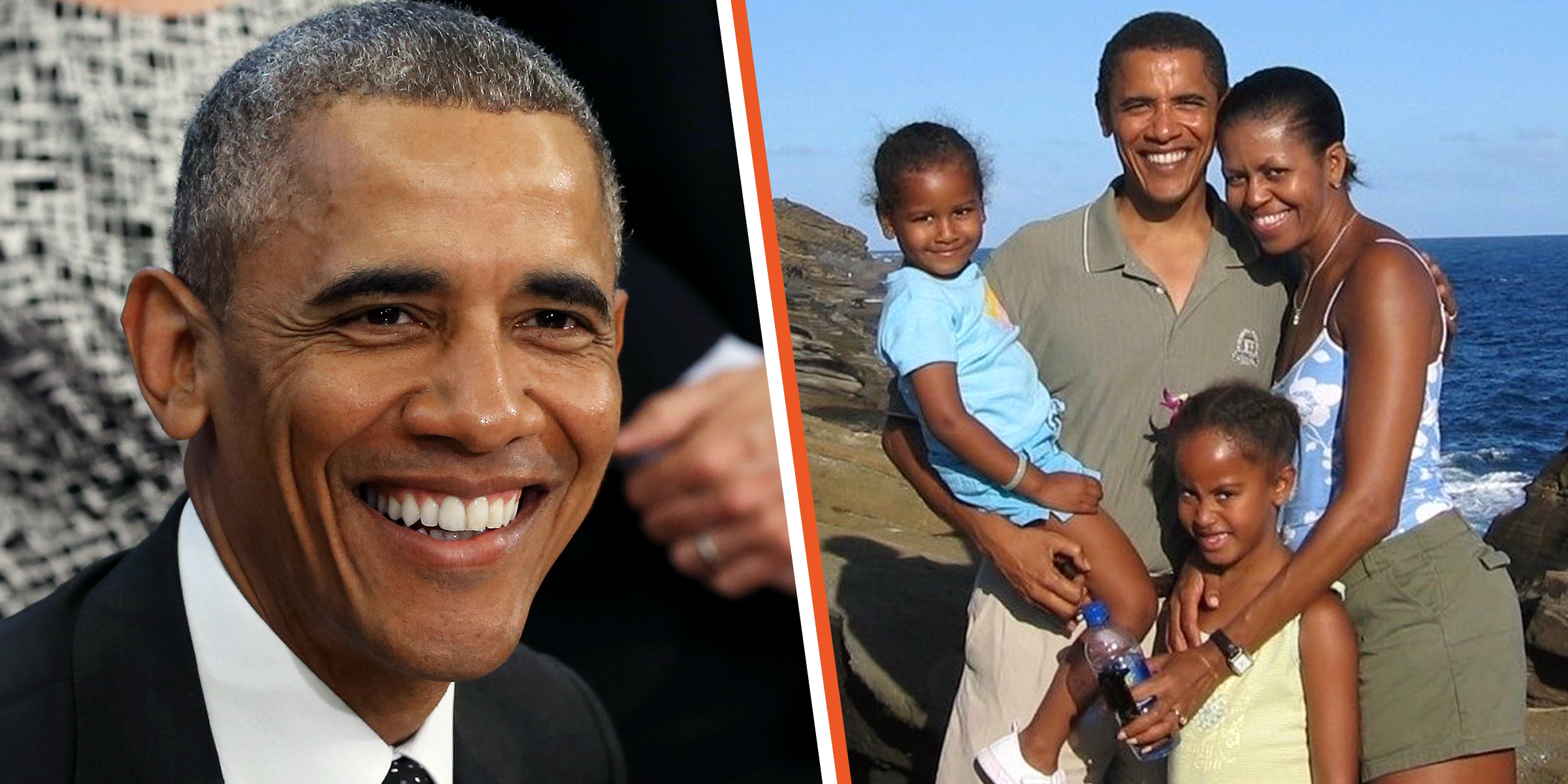 Barack Obama | Barack, Michelle, Malia, and Sasha Obama | Source: Getty Images | Instagram.com/michelleobama