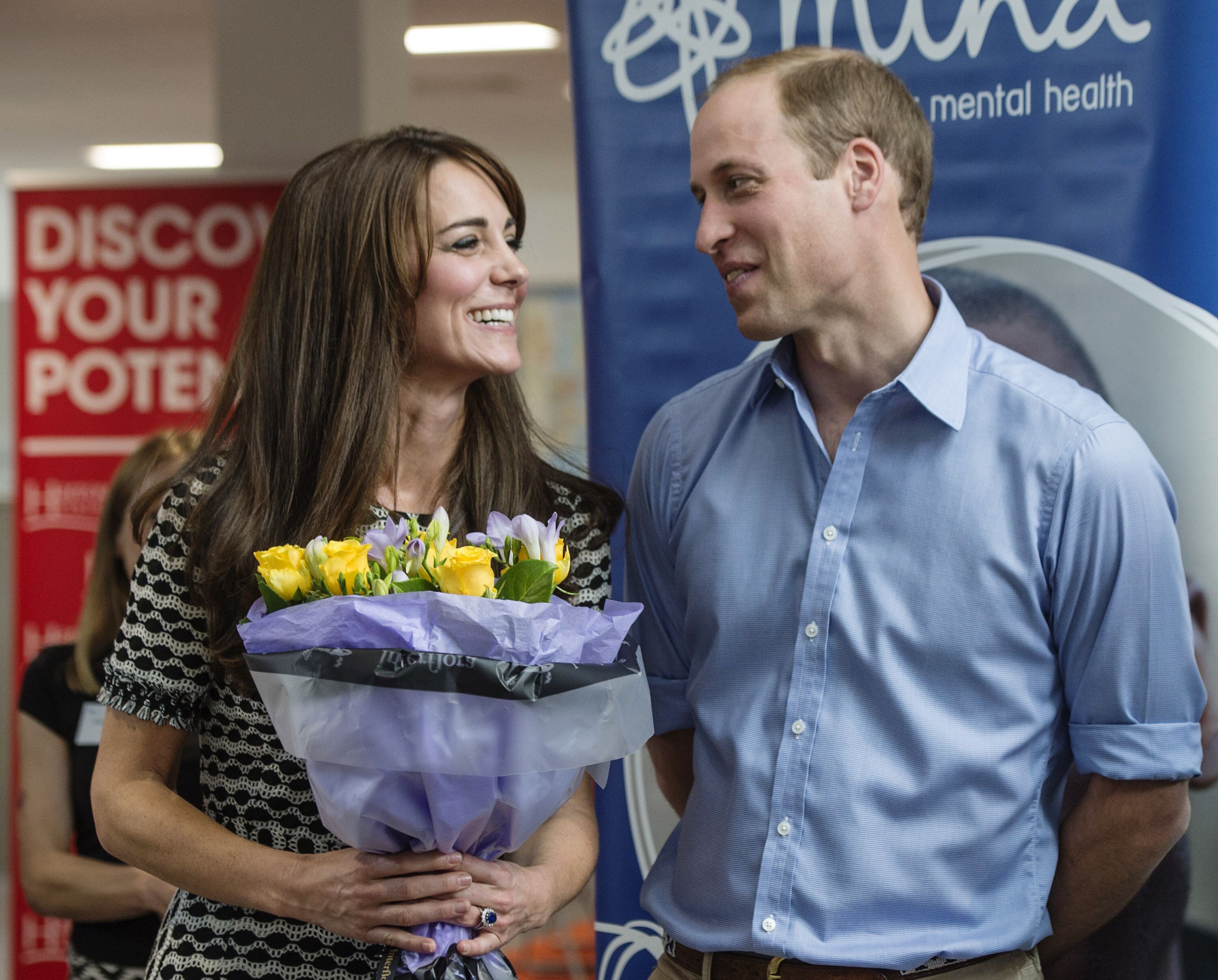 Prince William, Duke of Cambridge and Catherine, Duchess of Cambridge attend an event hosted by Mind, at Harrow College to mark World Mental Health Day in Harrow, England | Photo: Getty Images