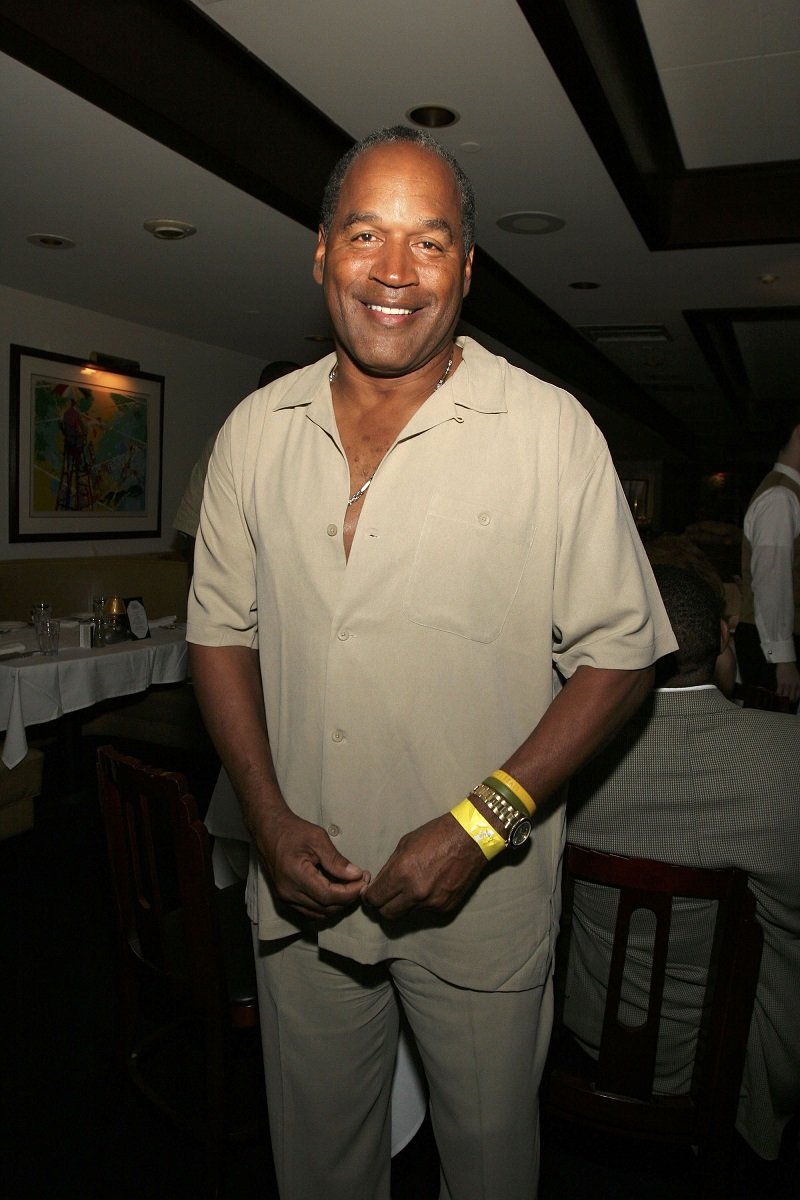 O. J. Simpson at Morton's The Steakhouse on April 7, 2006 in Miami, Florida | Photo: Getty Images