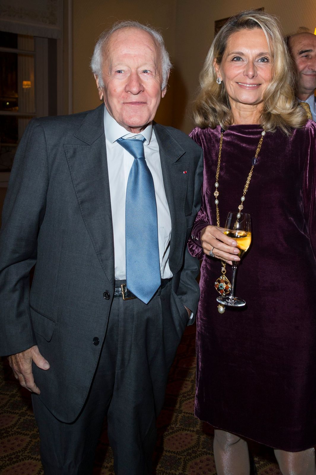 Jacques Chancel et sa compagne Martine | Photo : Getty Images. Jacques Chancel et sa compagne Martine | Photo : Getty Images.