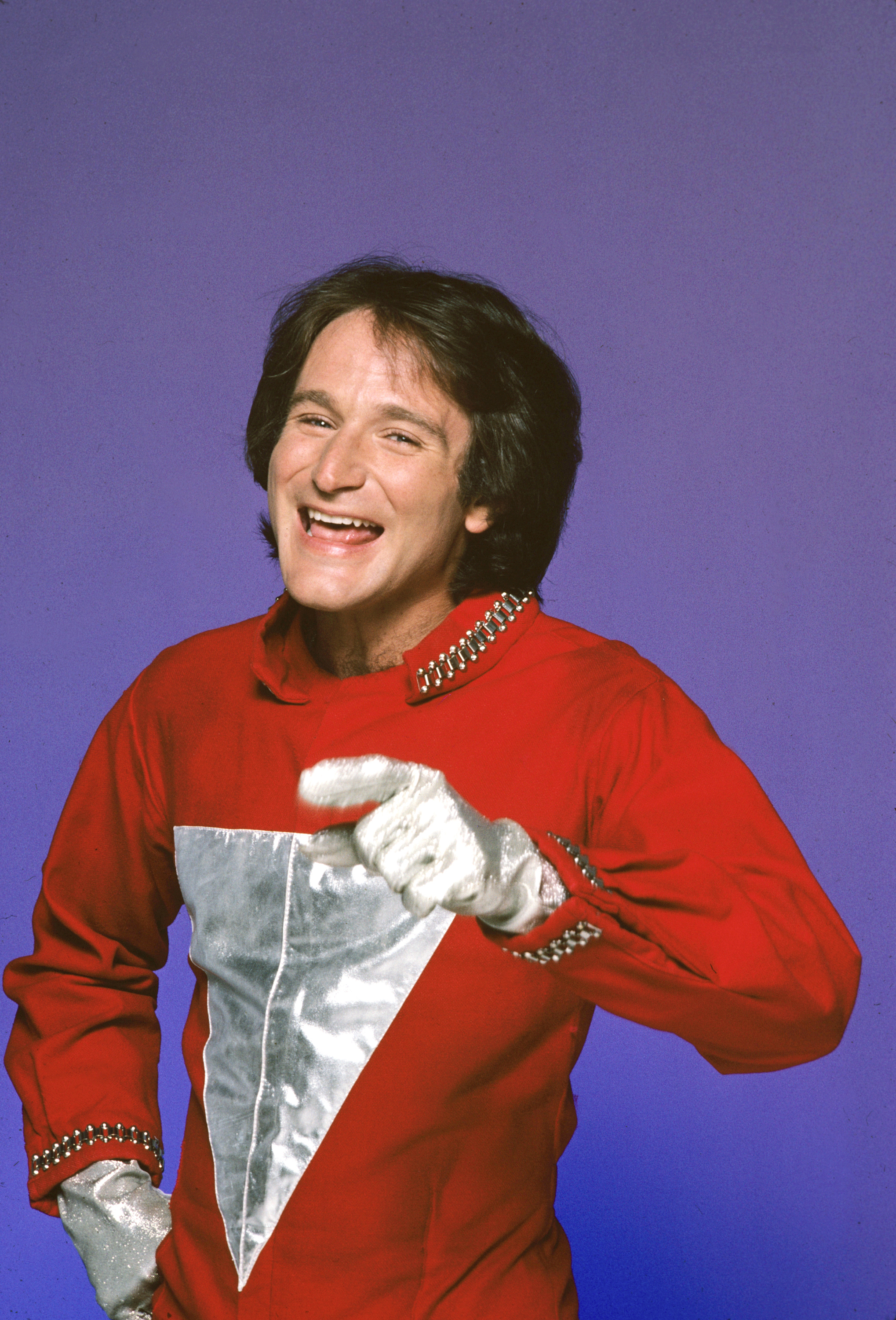 Robin Williams bei "Mork und Mindy" im Jahr 1978 | Quelle: Getty Images