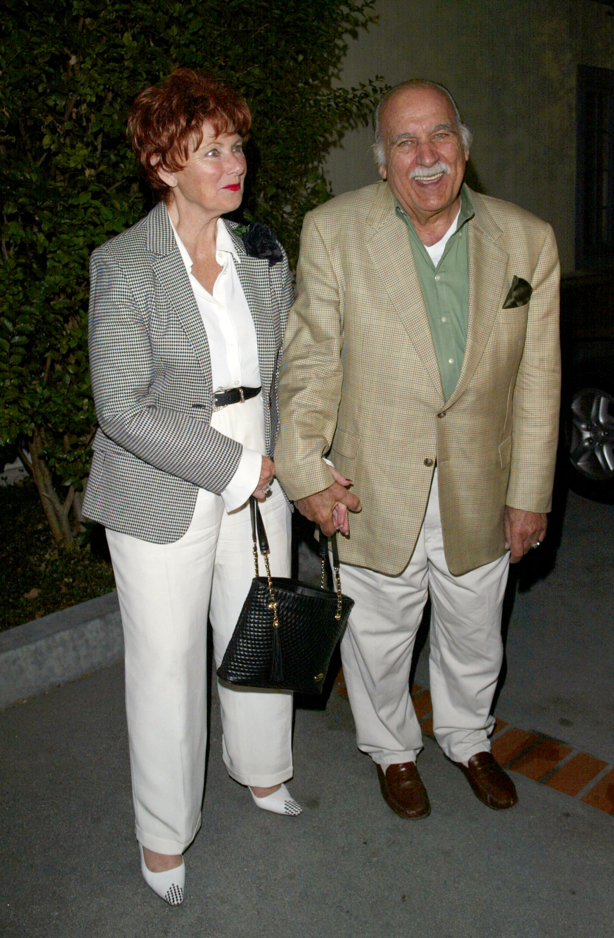 Marion Ross and Paul Michael on September 14, 2002 in Burbank, California | Source: Getty Images
