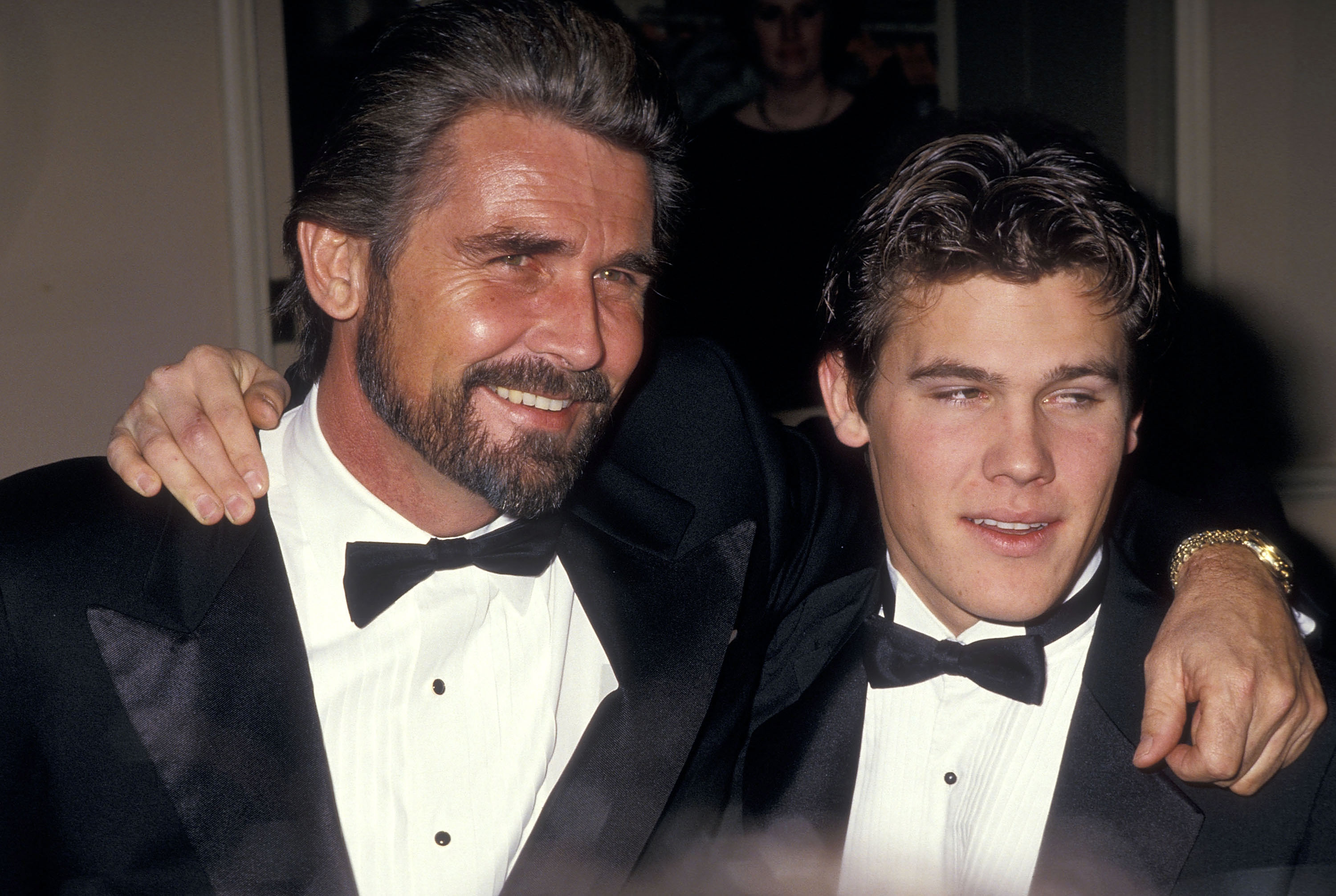James Brolin and actor Josh Brolin on January 31, 1987 in Beverly Hills, California | Source: Getty Images