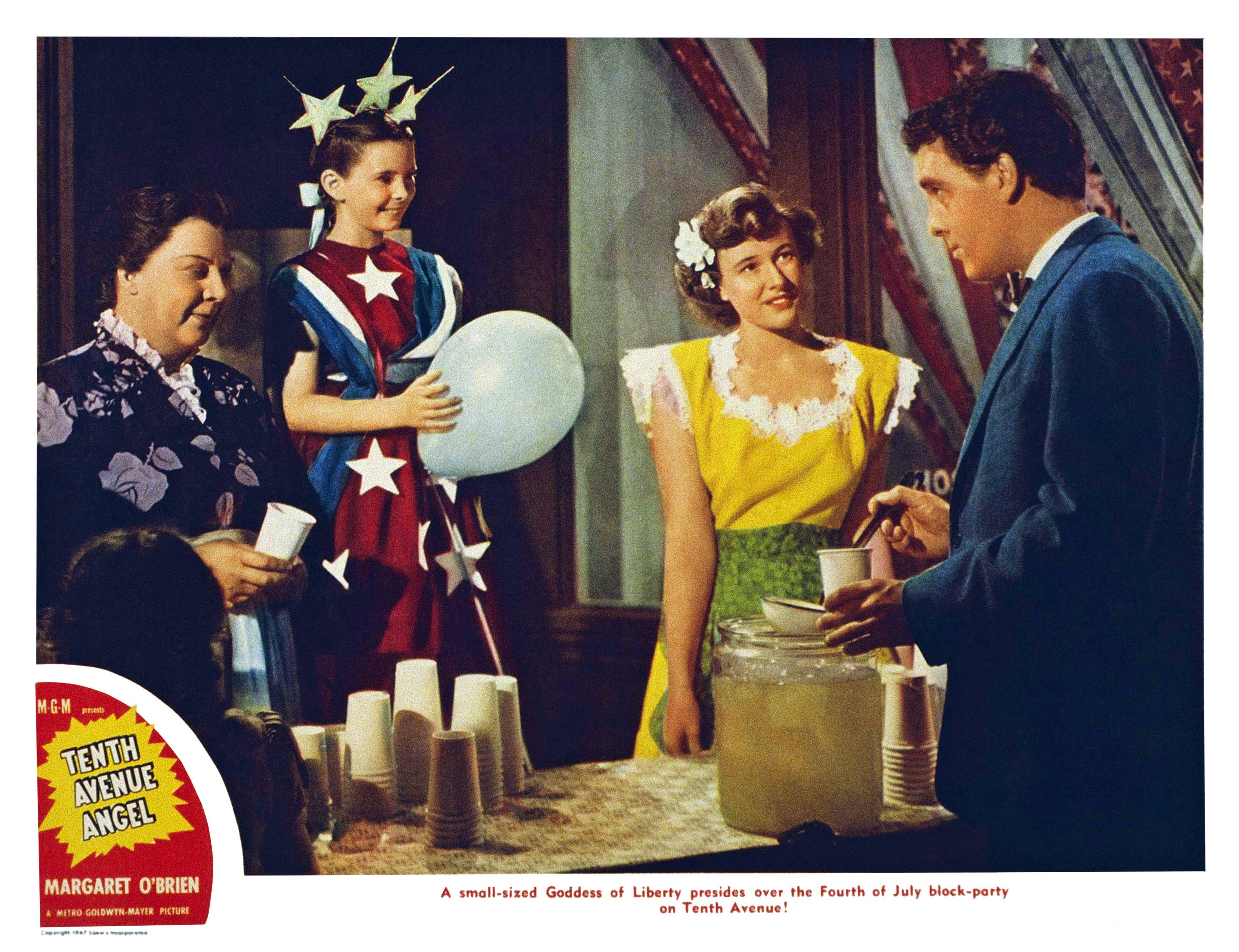 The child star on the set of "Tenth Avenue Angel" in 1948 | Source: Getty Images