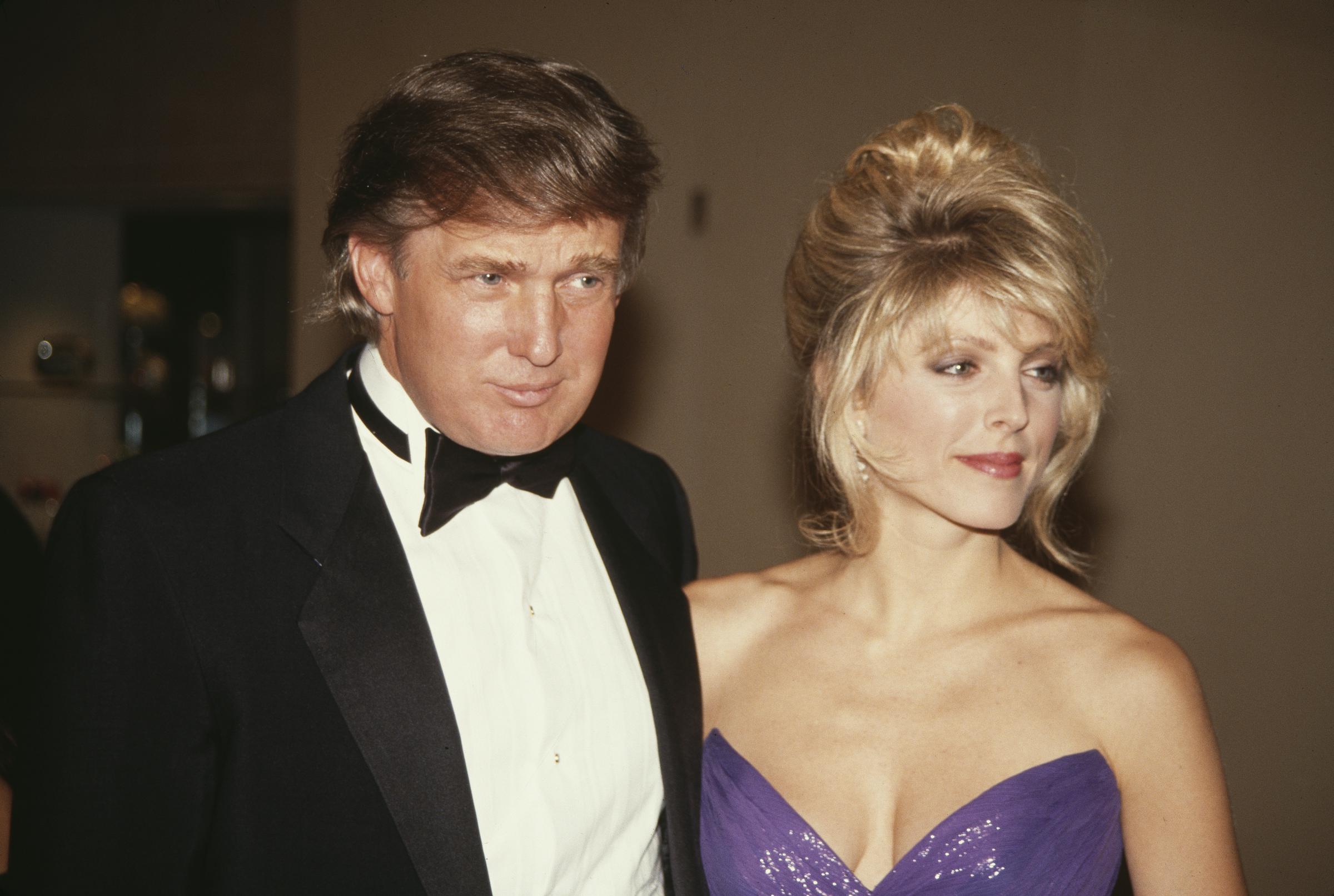 Donald Trump with the actress at the 1992 Soap Opera Digest Awards on January 10, 1992 | Source: Getty Images