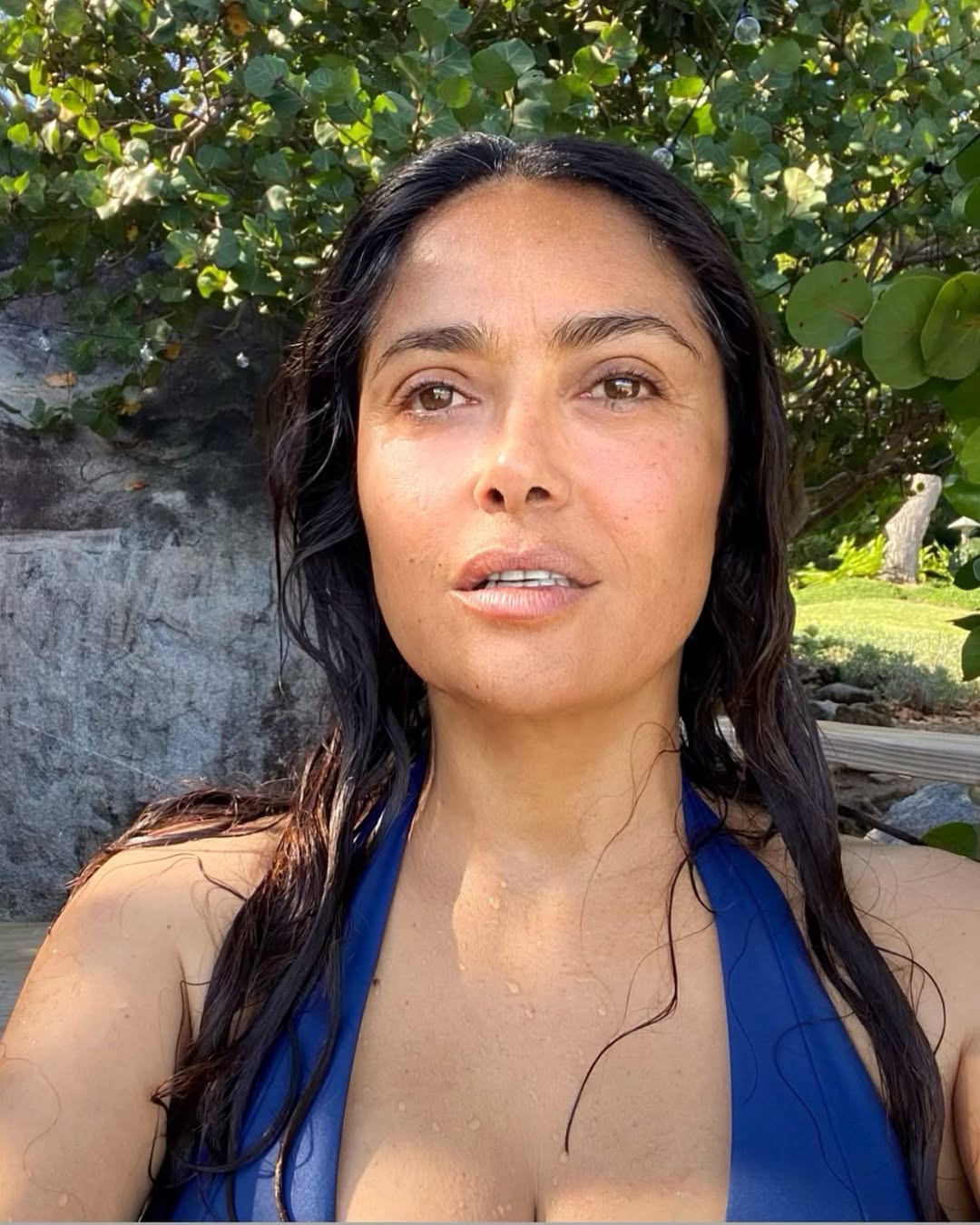Salma Hayek from a post dated January 30, 2022. | Source: Instagram/salmahayek