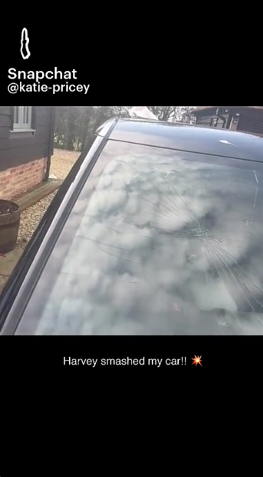 A screengrab of Katie Price's video, posted on 11 March 2026. | Source: Snapchat/Katie Price