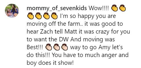 Fan reaction to Amy Roloff leaving Roloff Farms | Photo: Instagram/ AmyJRoloff