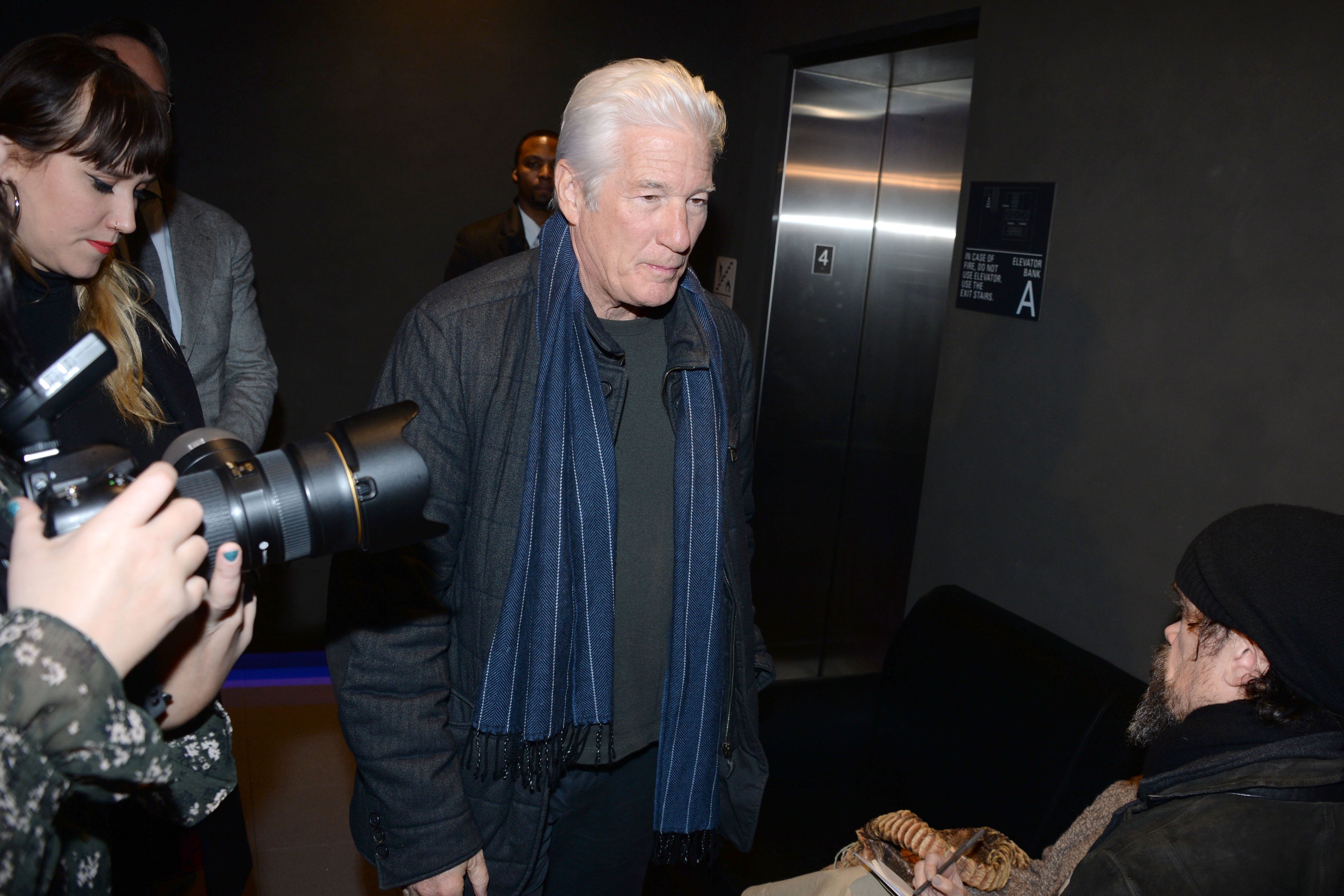 Richard Gere during IFC Films screening of "Three Christs" at Regal Essex Crossing on January 9, 2020 in New York City. / Source: Getty Images