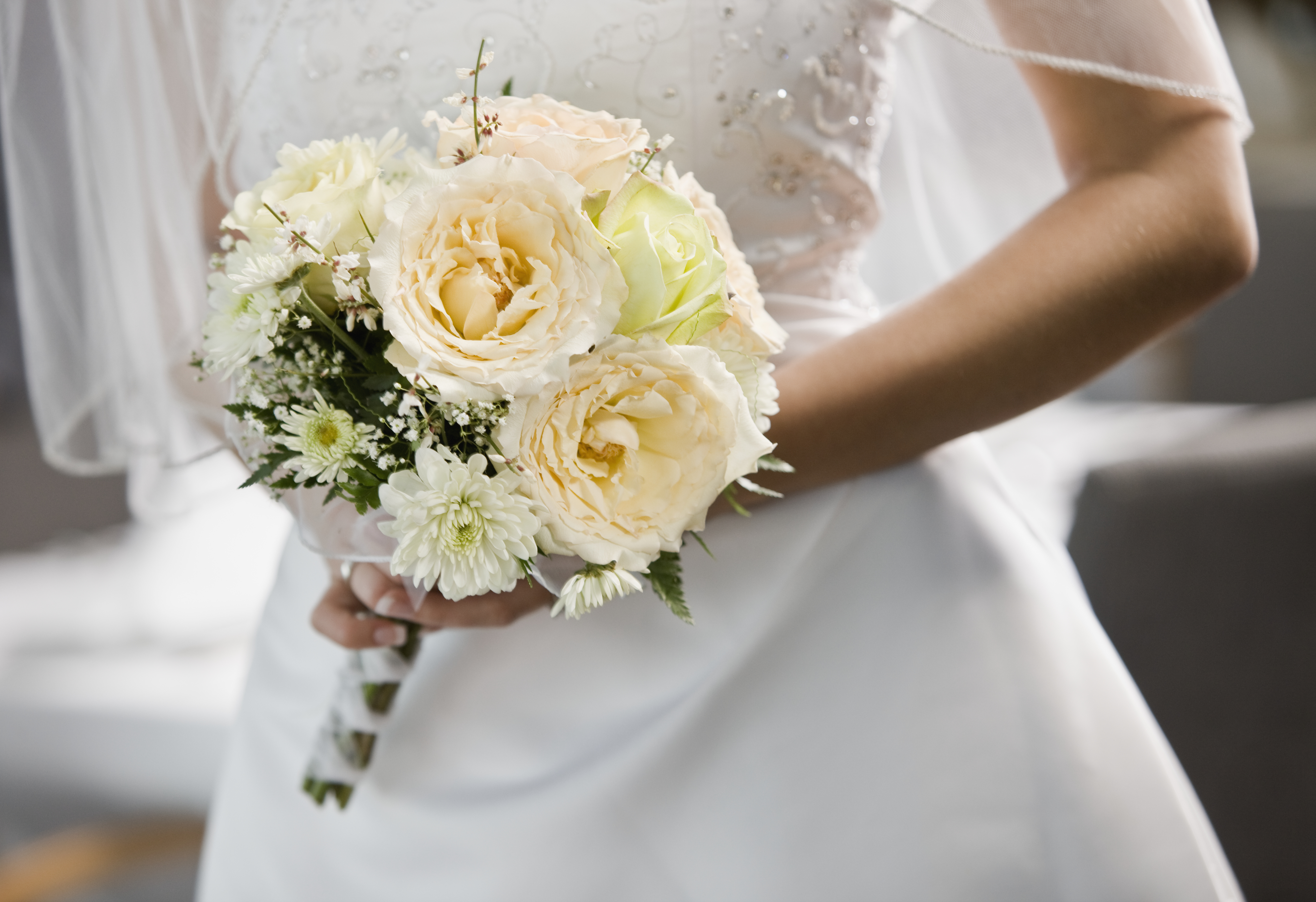 A bride holding flowers | Source: Getty Images