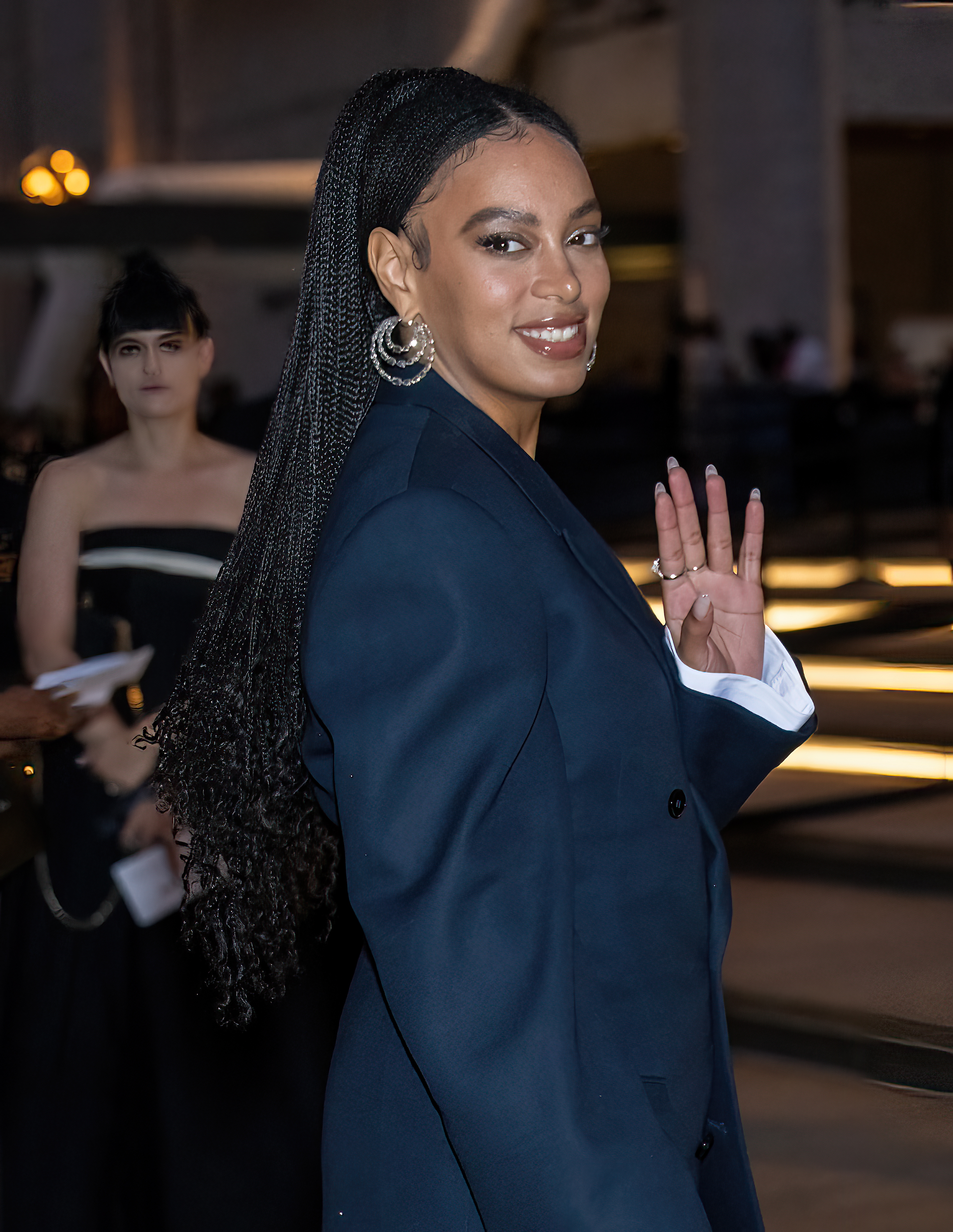 Solange Knowles arriving at the New York Ballet 2022 Fall Fashion Gala at Lincoln Center in New York City, on September 28, 2022 | Source: Getty Images