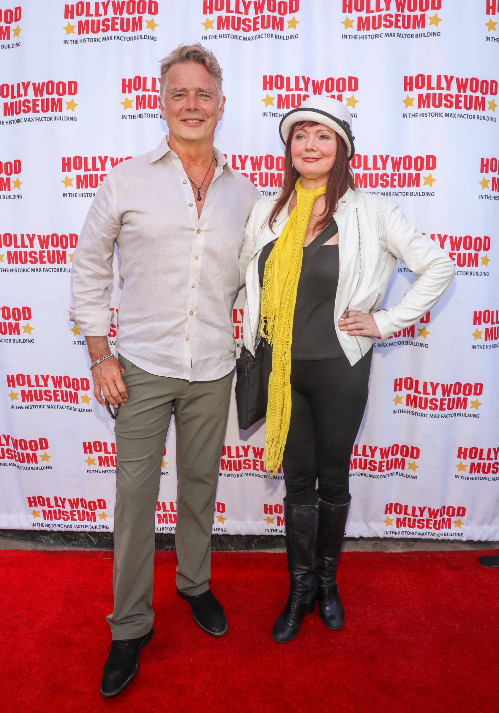 John Schneider and Dee Dee Sorvino at the Hollywood Museum in Hollywood, California on July 20, 2023 | Source: Getty Images