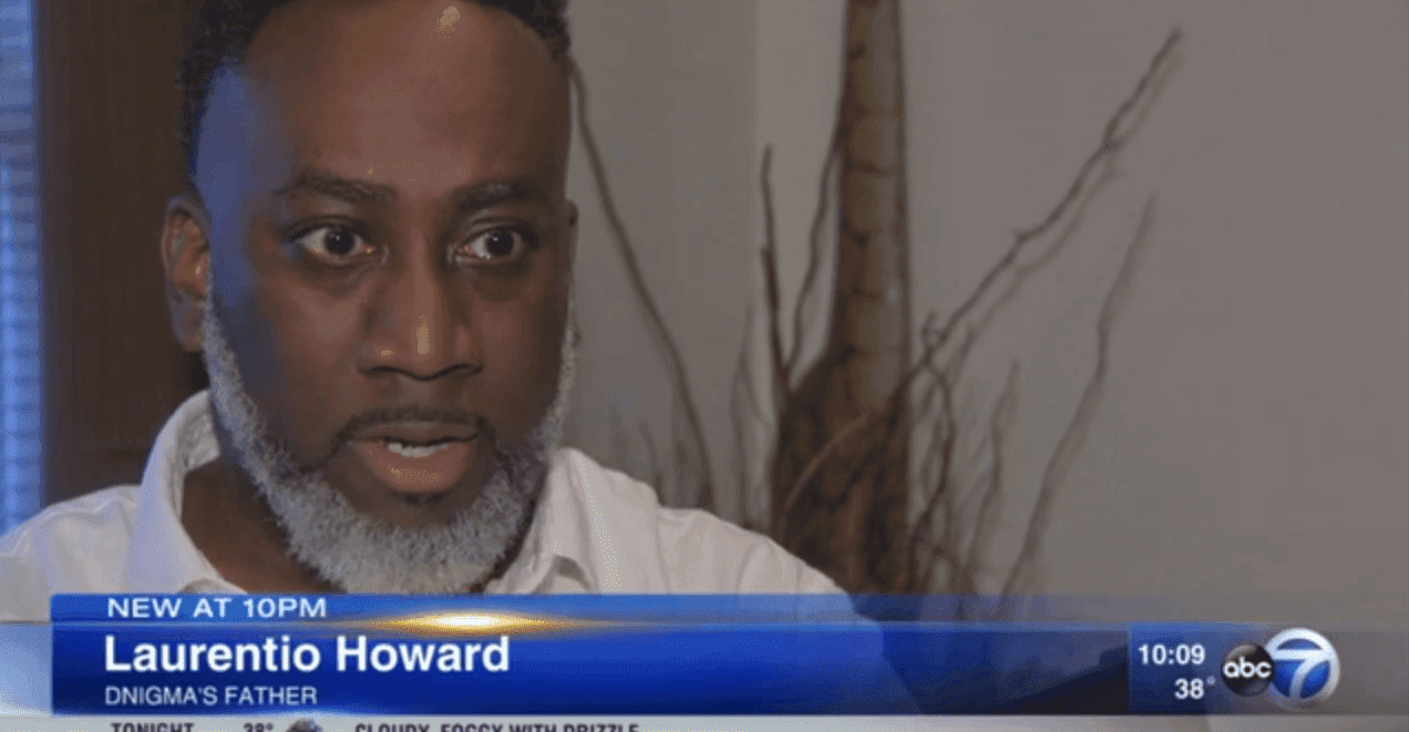 Laurentio Howard speaking about the incident in an interview. | Photo: YouTube/ABC 7 Chicago